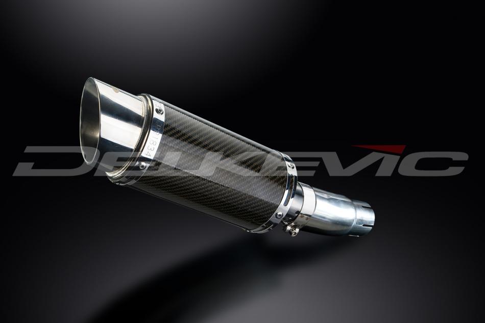 Delkevic Mini 8" Carbon Fiber Ninja 300 2013 Exhaust Muffler Sweet Sound