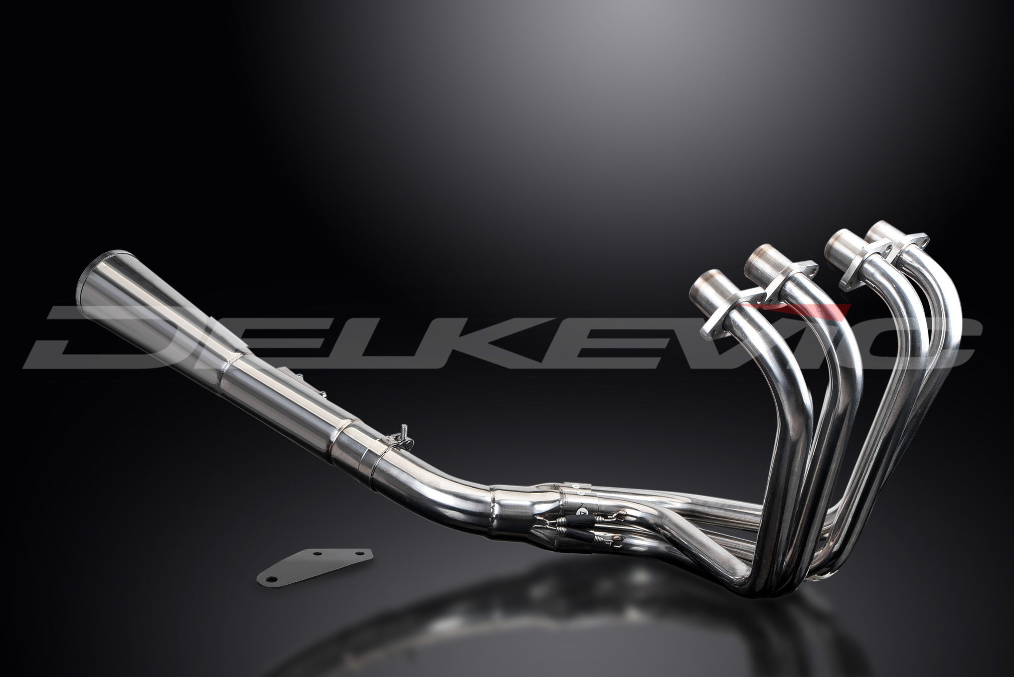 Full 41 Exhaust System Stainless Universal Silencer Kawasaki Z1 Z900