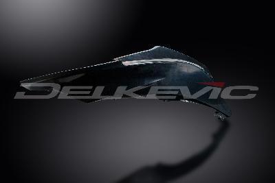 CBR600RR 07-08 23 PIECE FAIRING SET (INJECTION MOULDED) UNPAINTED BLACK 