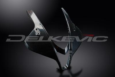 CBR600RR 07-08 23 PIECE FAIRING SET (INJECTION MOULDED) UNPAINTED BLACK 