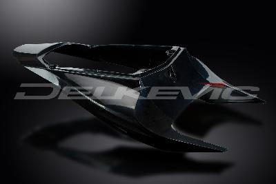 CBR600RR 07-08 23 PIECE FAIRING SET (INJECTION MOULDED) UNPAINTED BLACK 
