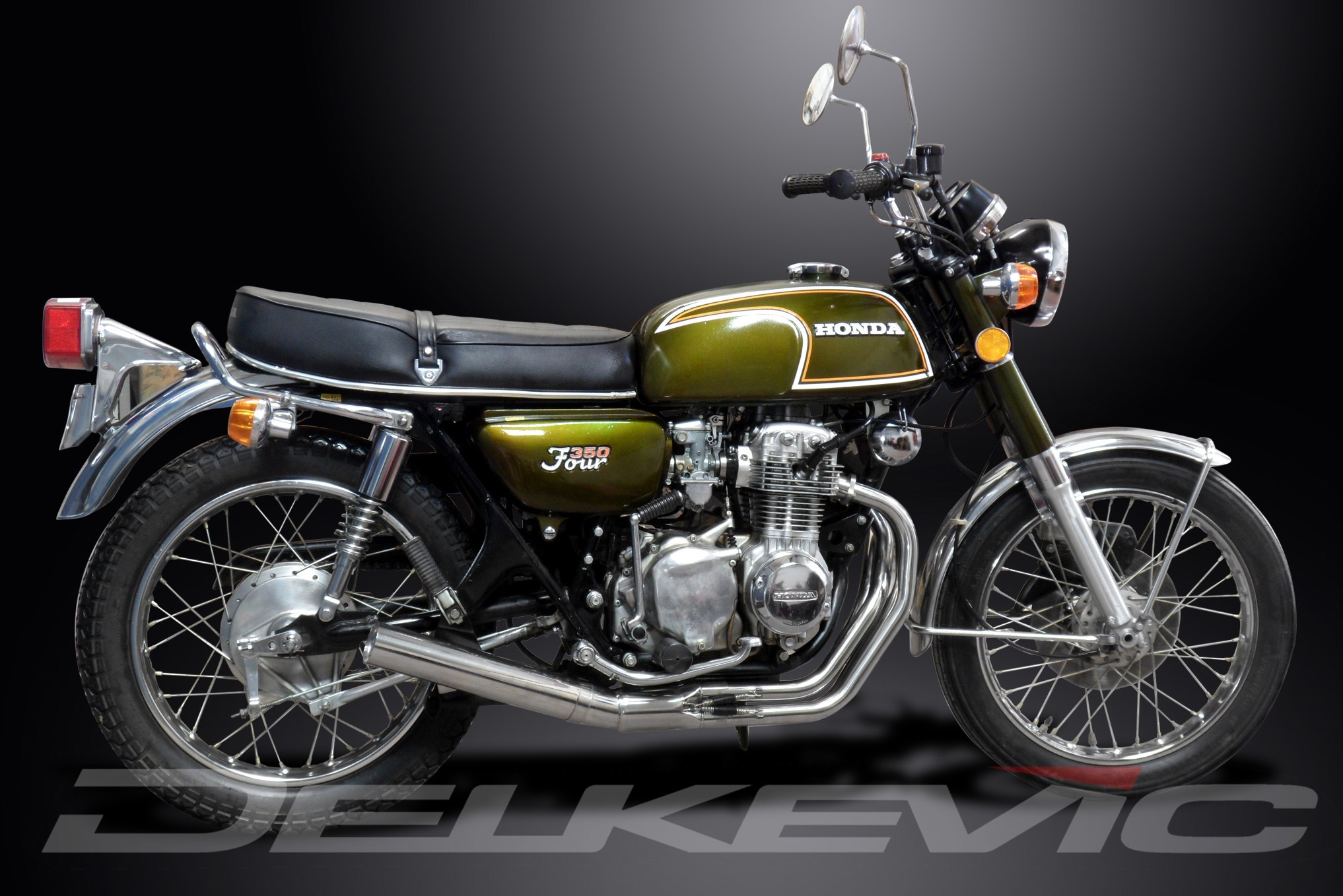 honda cb350f exhaust