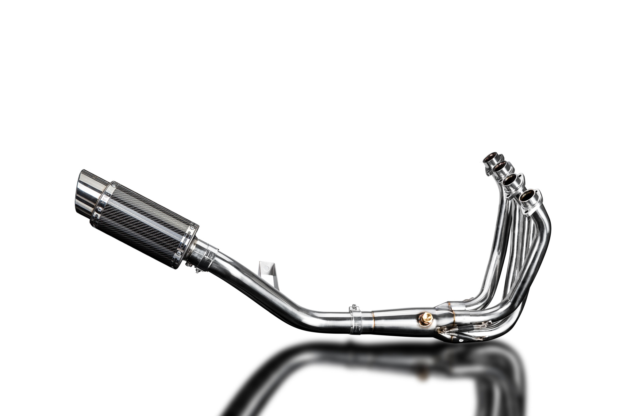 KAWASAKI Z900RS 201820 FULL EXHAUST SYSTEM 200mm CARBON ROUND SILENCER