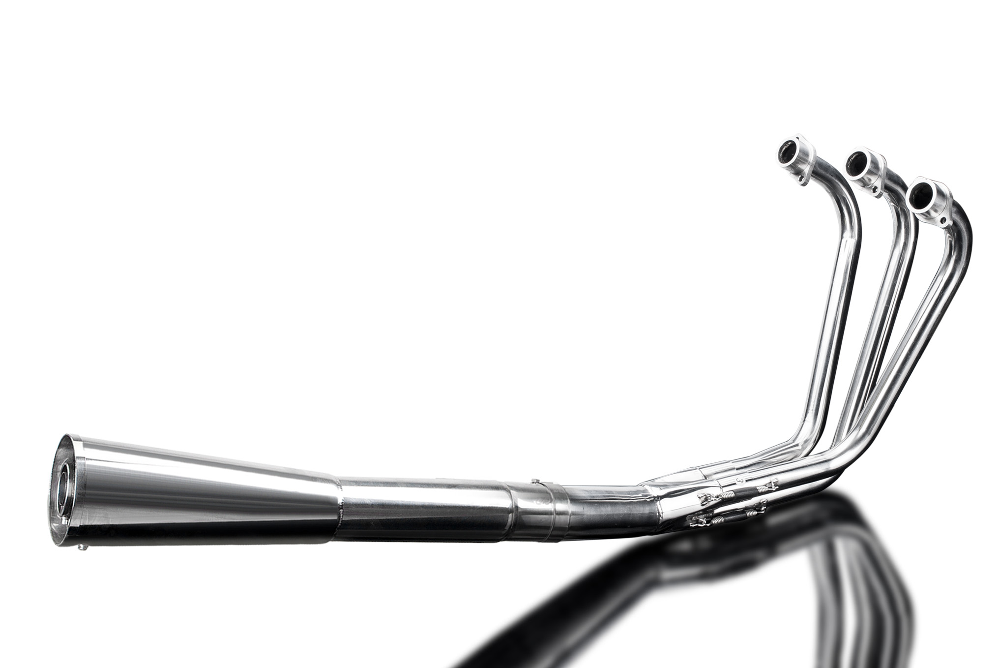 YAMAHA XS750S XS850 19781981 31 COMPLETE STAINLESS STEEL MEGAPHONE