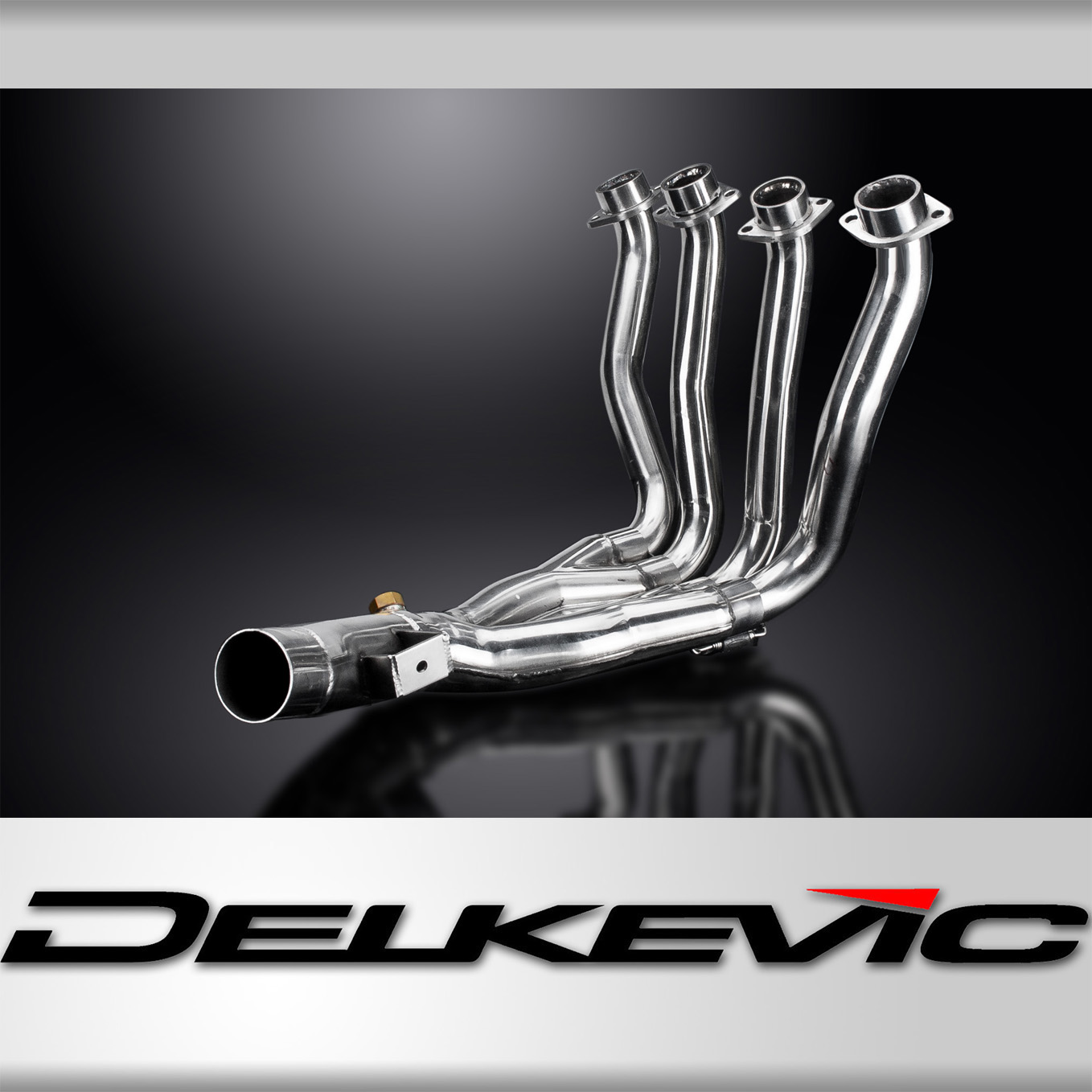YAMAHA FZ1 FAZER FZ1S 06-15 STAINLESS 4-1 DECAT EXHAUST DOWNPIPES OEM