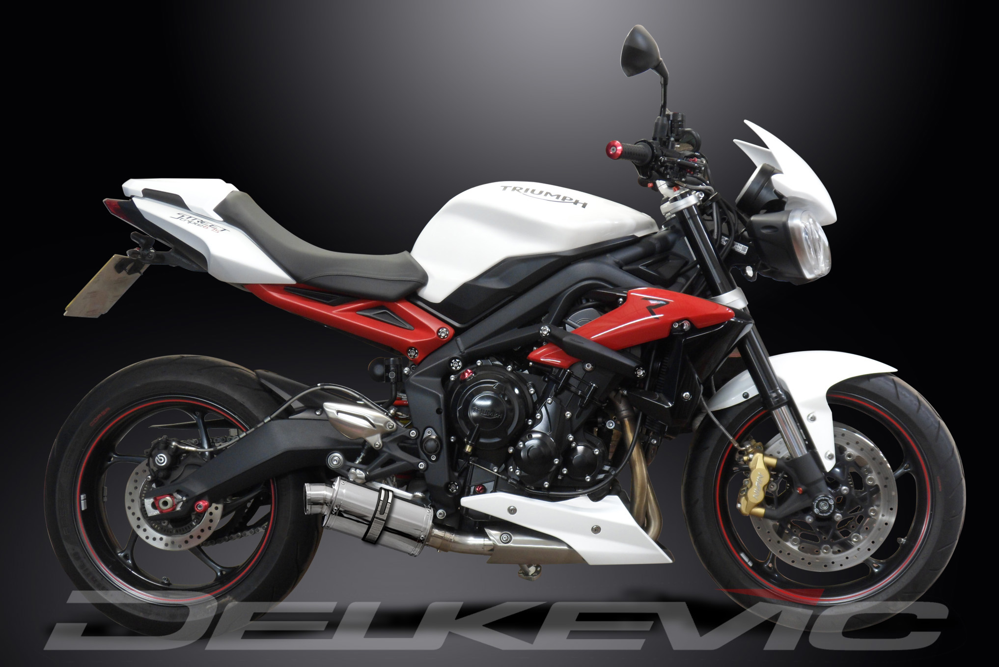 triumph street triple 675 r exhaust