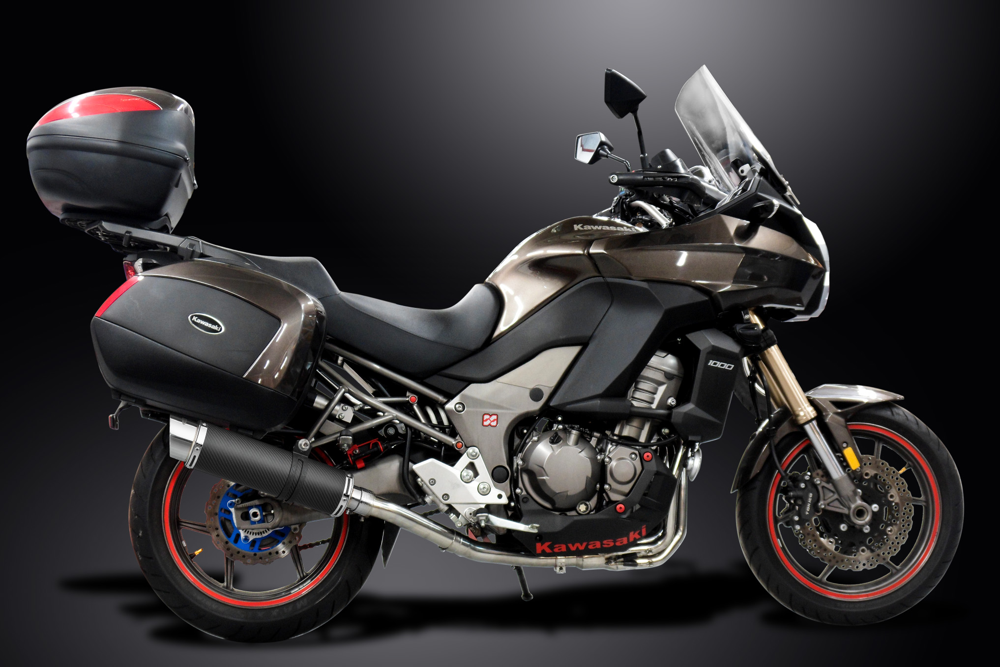 Kawasaki Versys 1000 KLZ1000 10-14 Full Exhaust 4-1 14