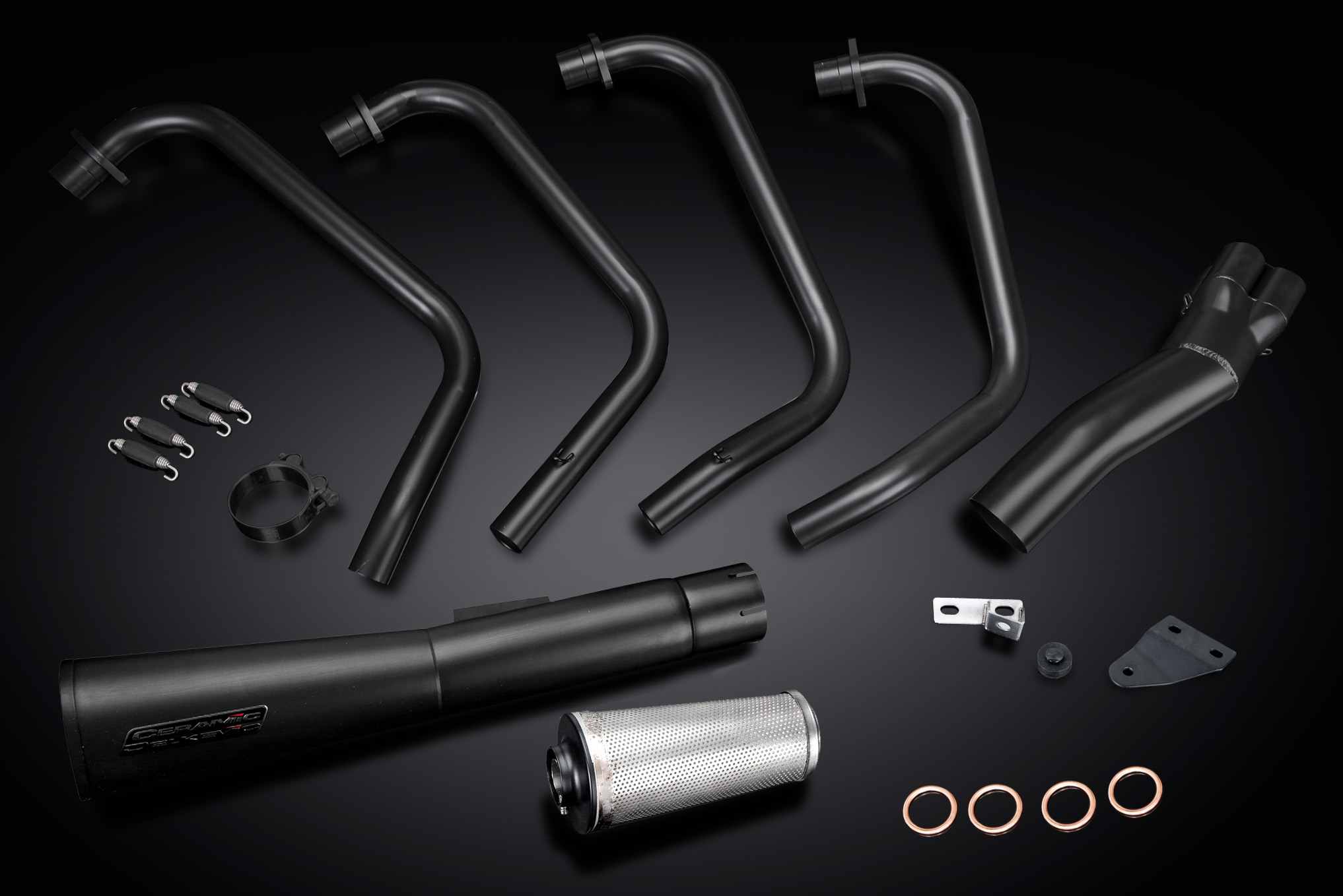 Kawasaki KZ650 CSR SR 76-83 Full 4-1 Ceramic Stainless