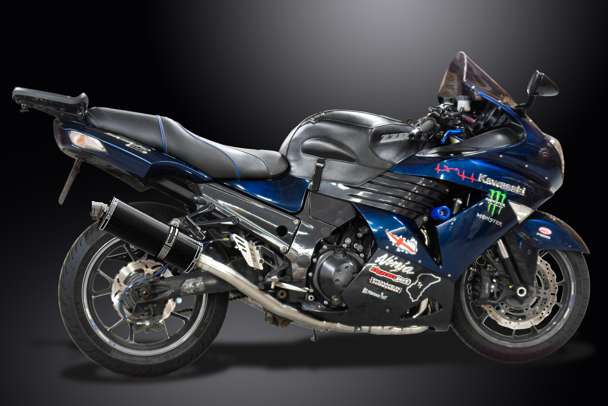 Kawasaki ZX-14 Ninja 2006-2007 Complete Exhaust 4-2 14