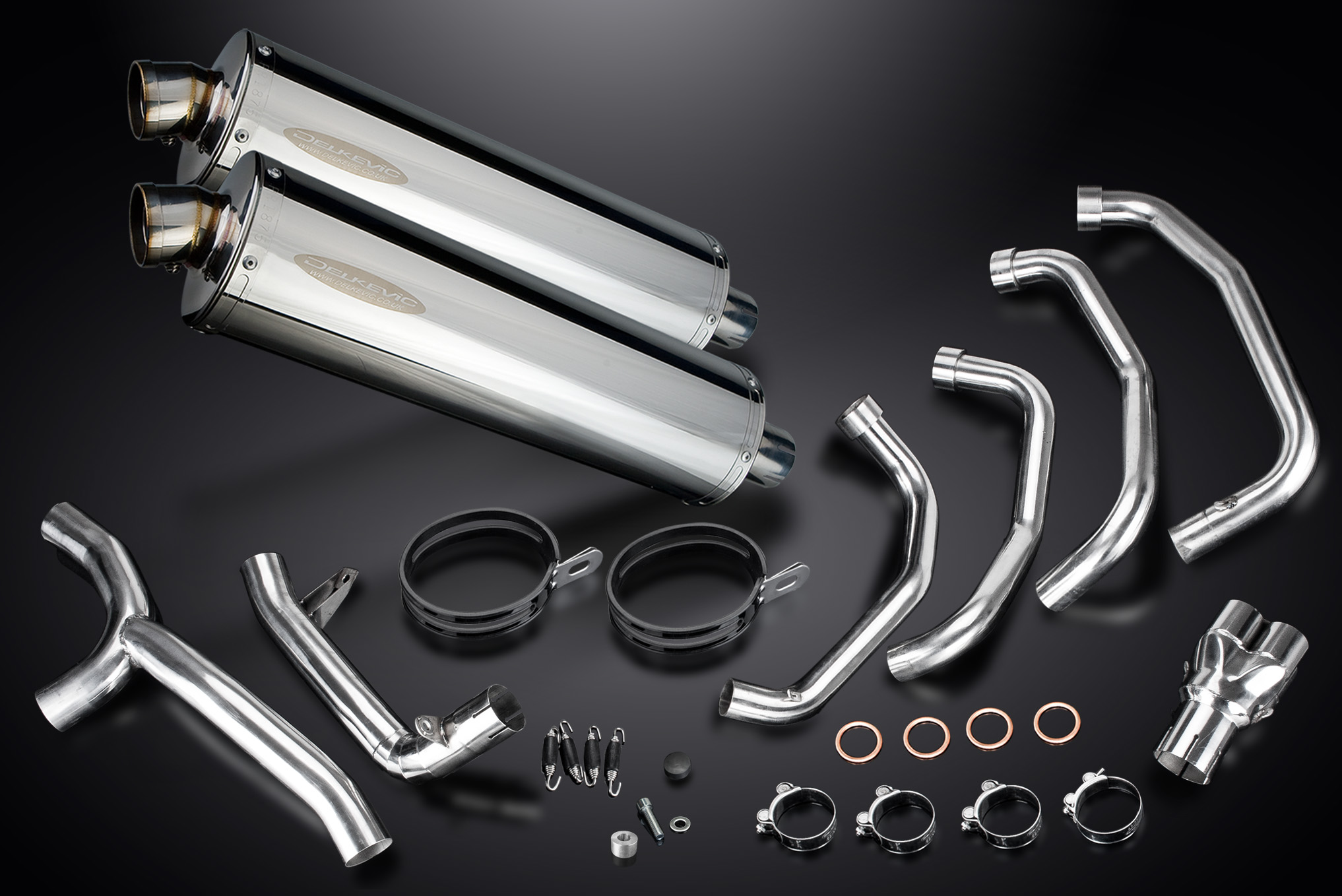 山水73 Kawasaki ZX-14 Ninja 2008-2011 Full Exhaust 4-1 13.5