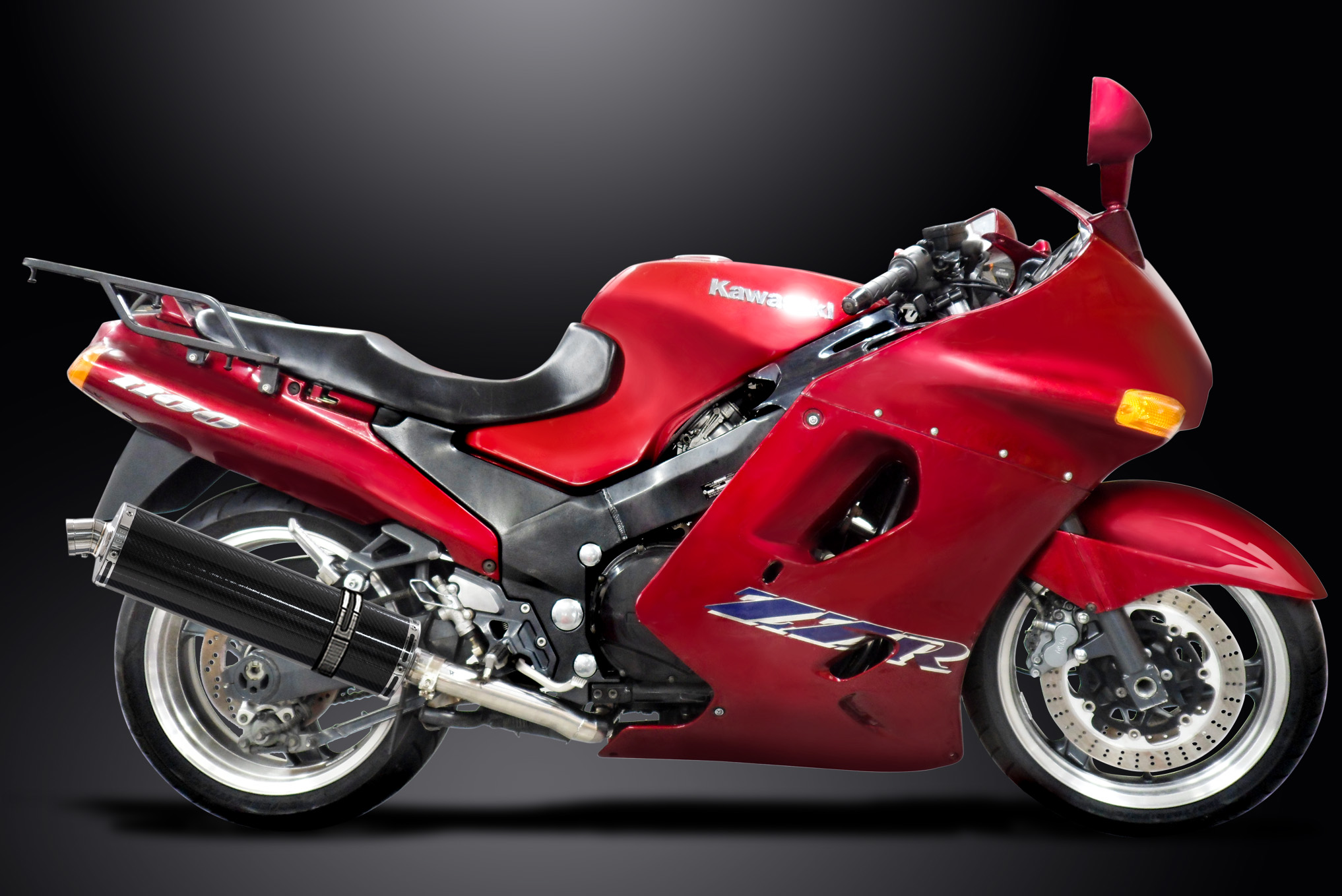噴出　MM foil Kawasaki ZX-11 Ninja 1990-2001 Full Exhaust 4-2 18