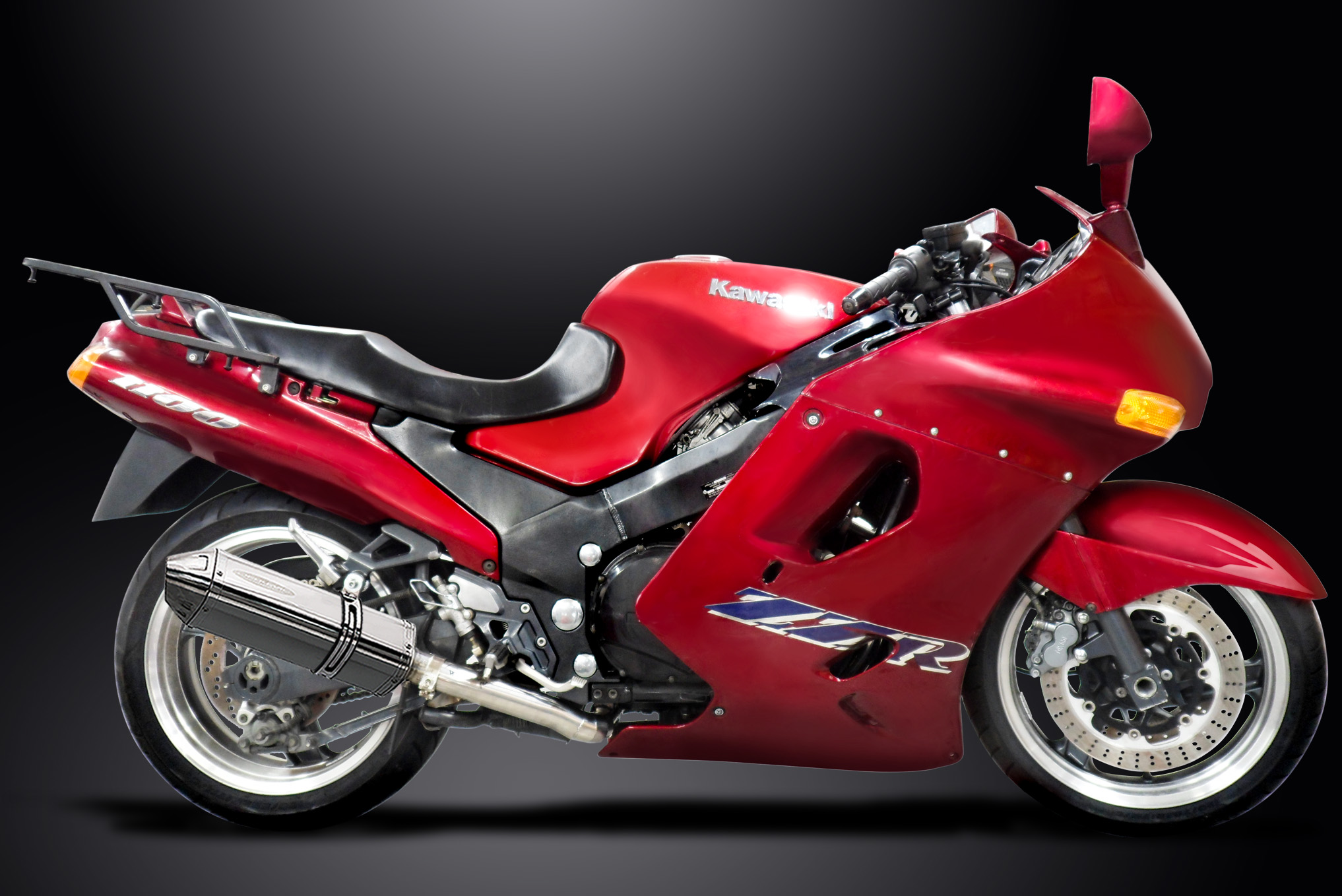 Kawasaki ZX-11 Ninja 1990-01 Complete Exhaust 4-1 13