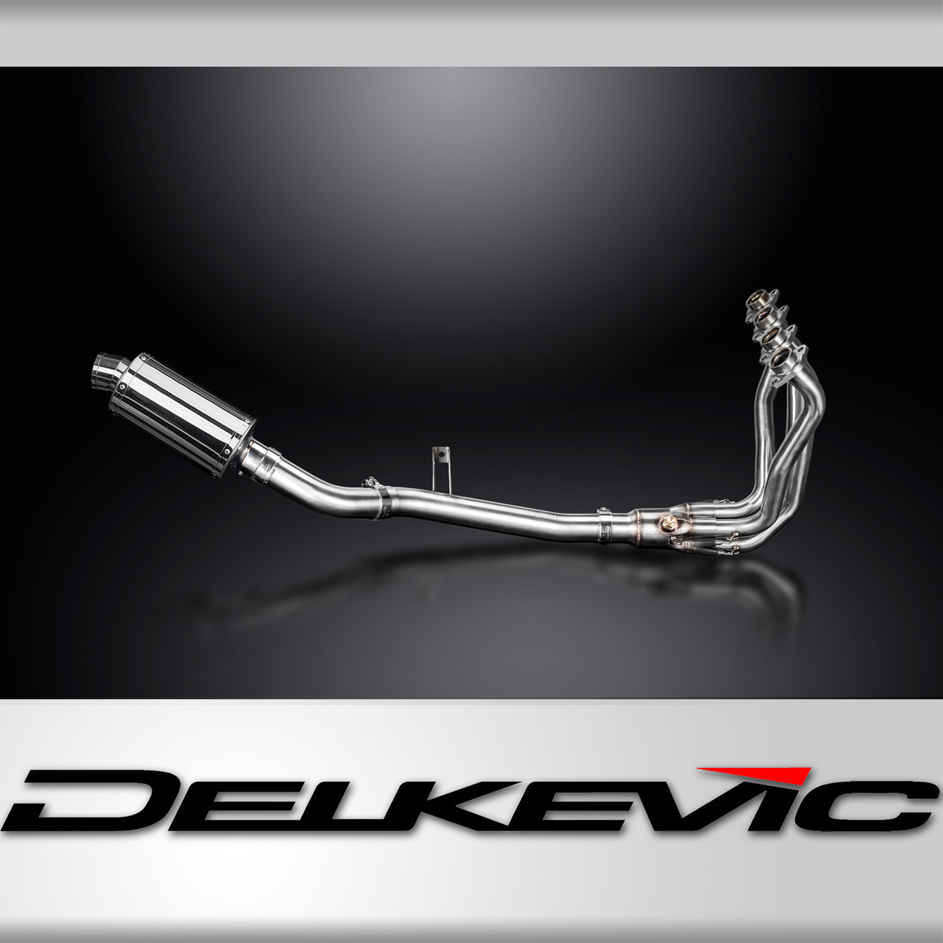 KAWASAKI Z900 2020-2021 350mm 350mm ROUND STAINLESS SILENCER EXHAUST
