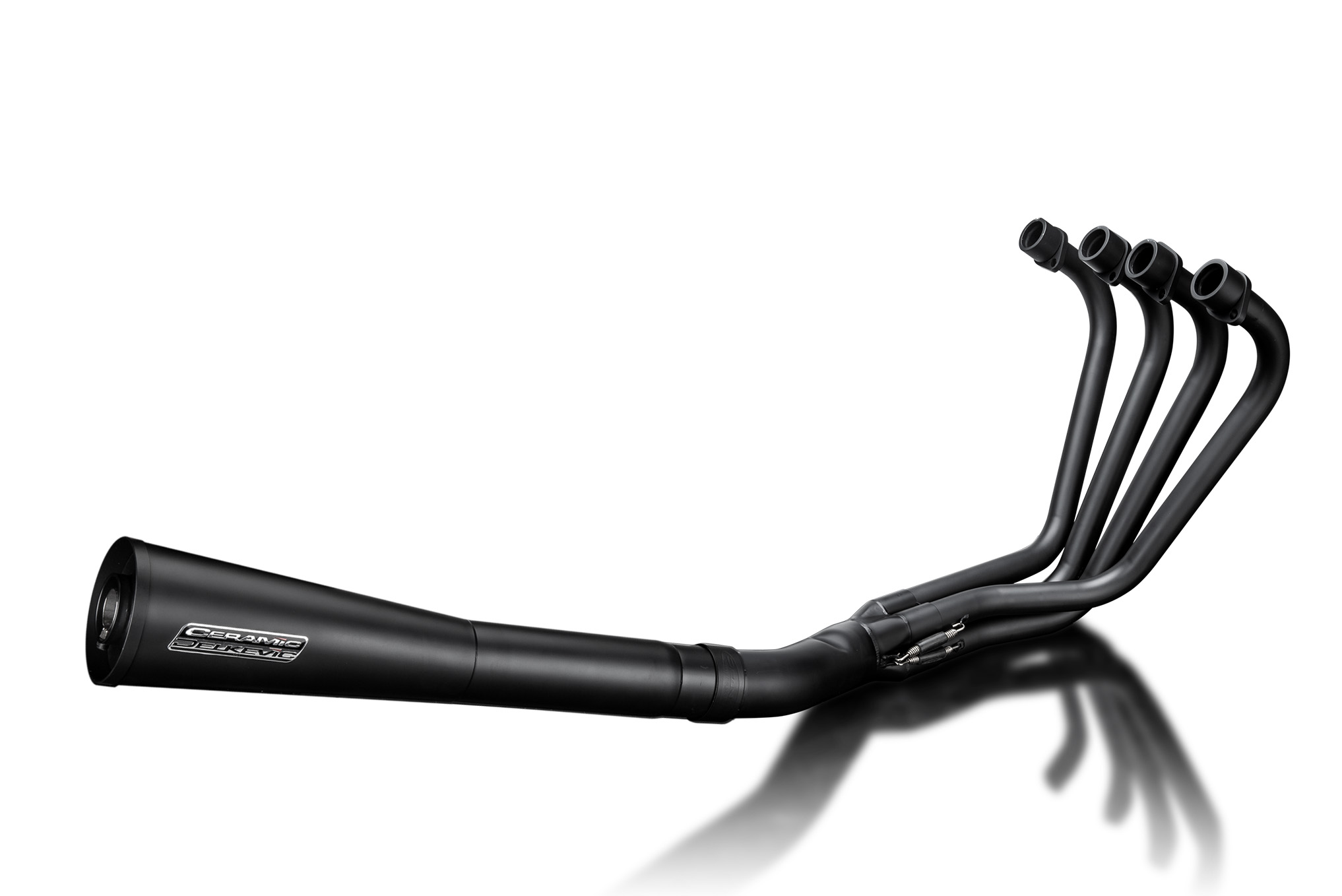 【ミー】 Delkevic Ceramic Coated Black Complete Exhaust w/ Megaphone