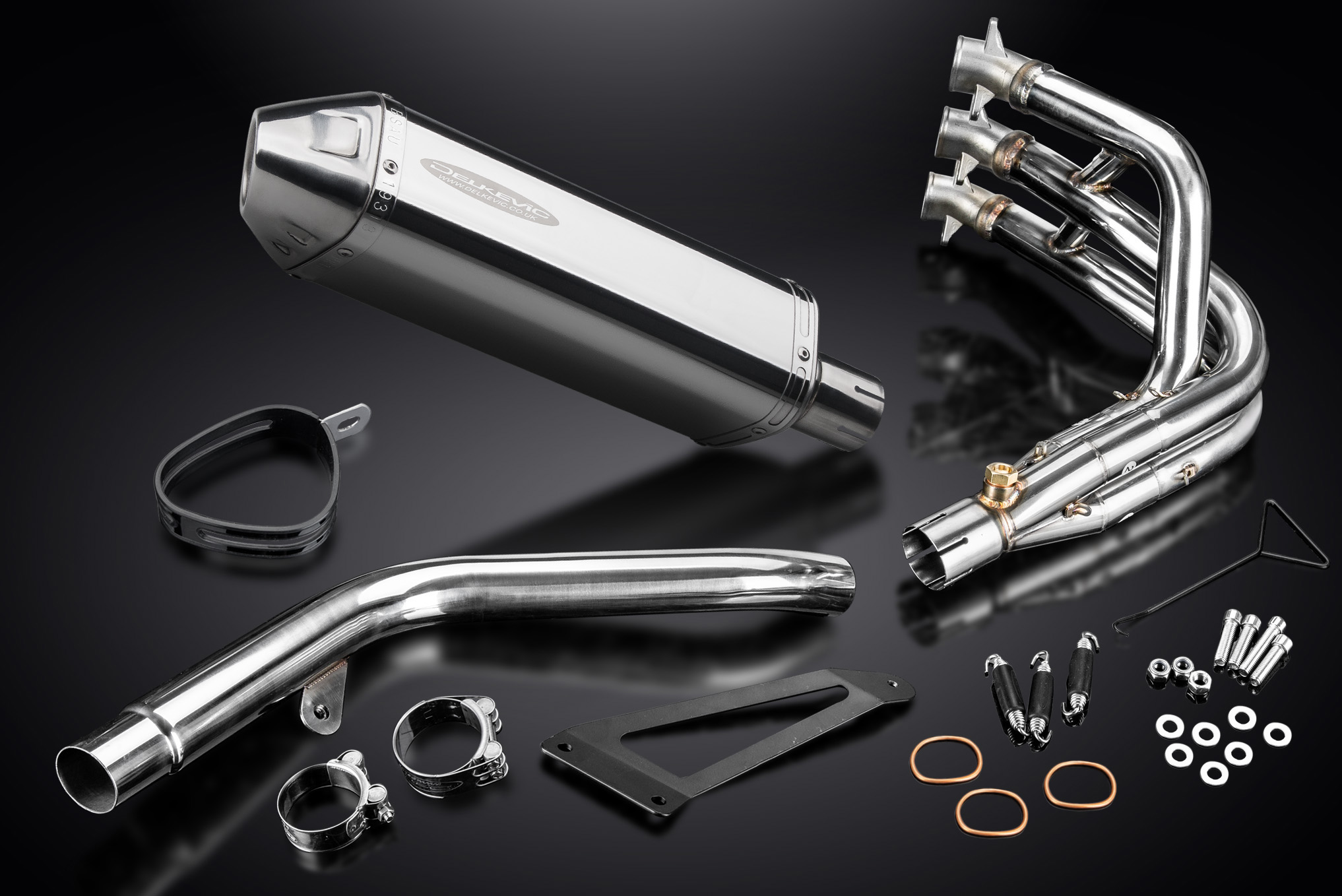 Triumph Daytona 675 675R 09-12 Complete Exhaust 3-1 13