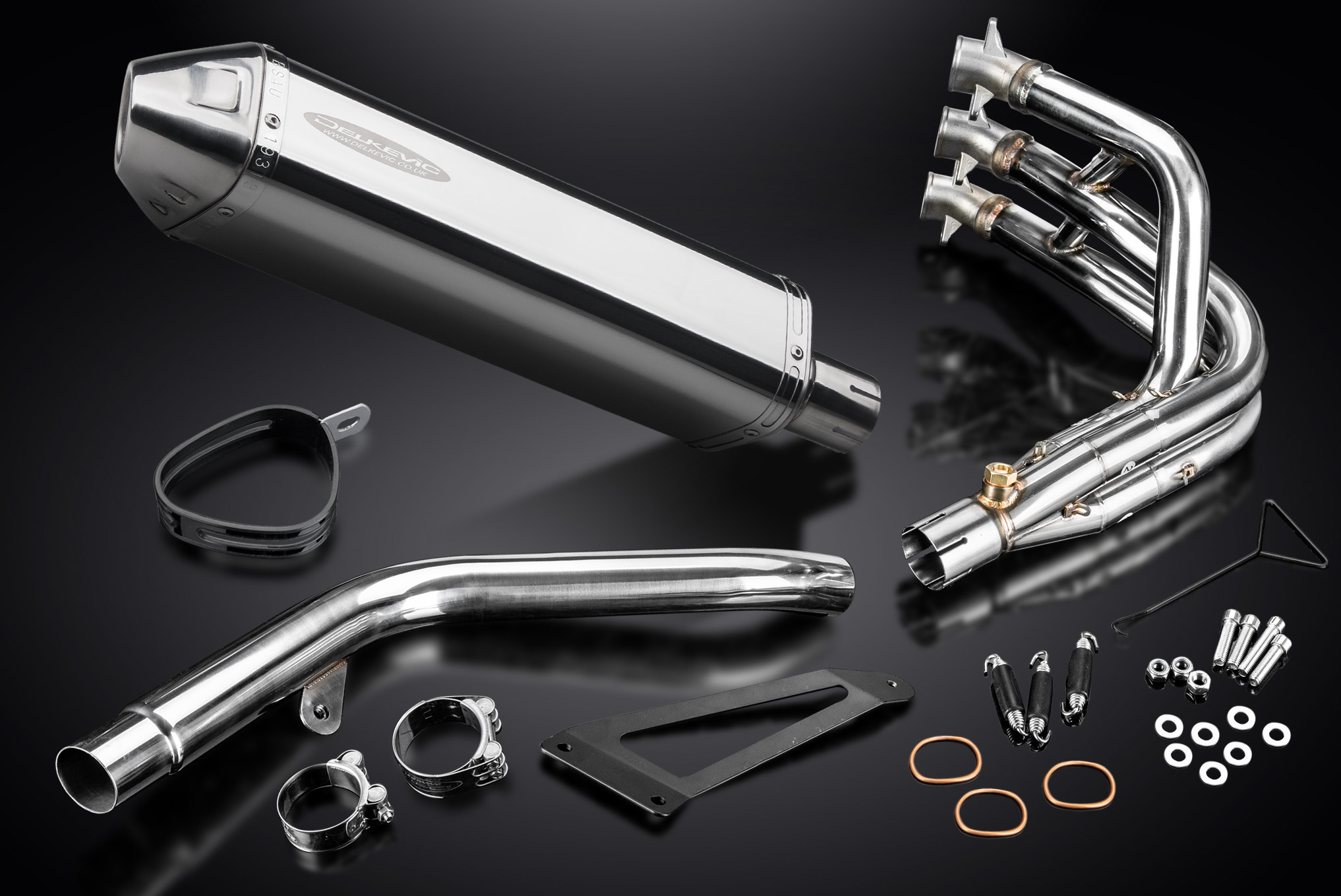 Triumph Daytona 675 675R 09-12 Complete Exhaust 3-1 17