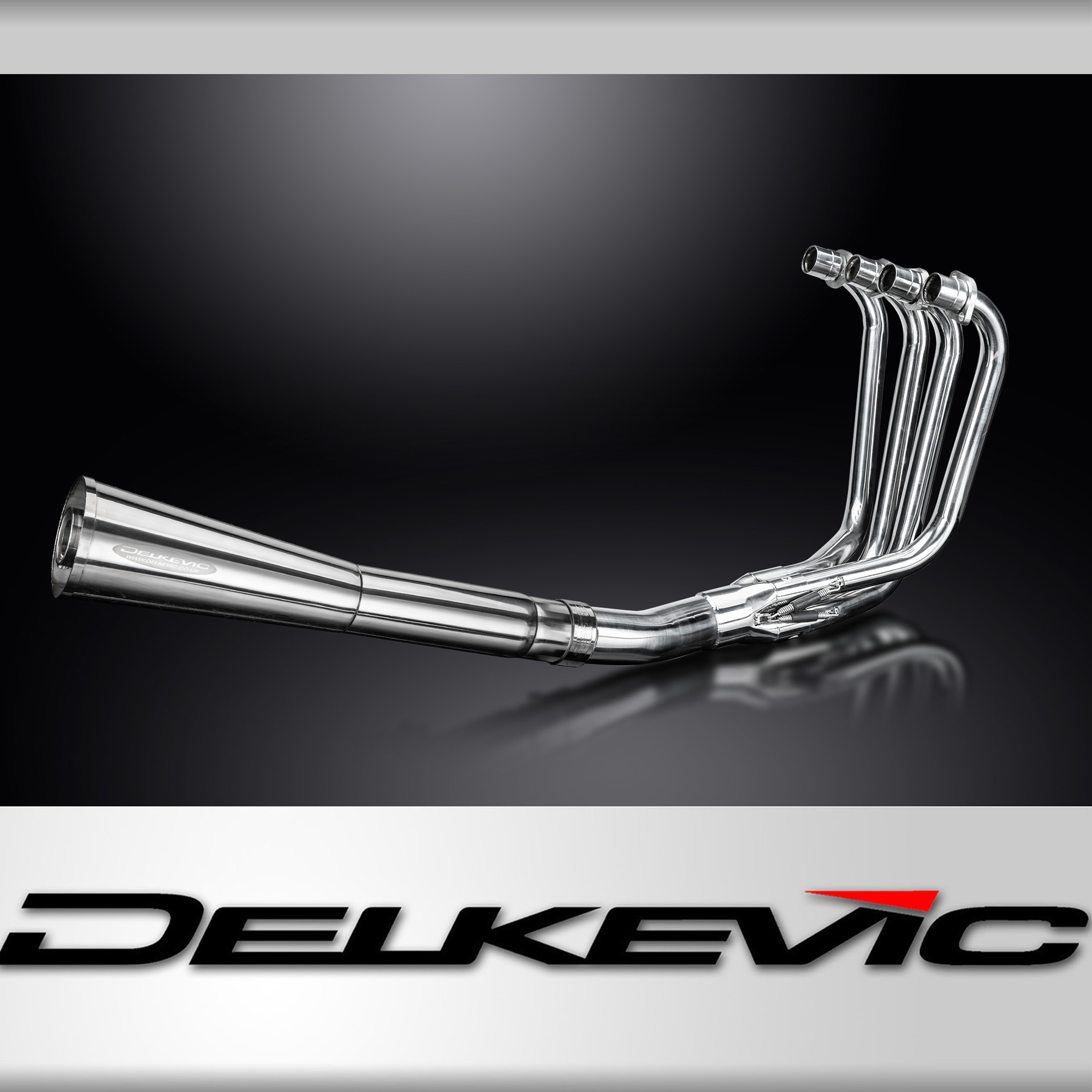 Kawasaki KZ550 F1 Spectre 83 F2 LTD 84 Exhaust 4-1 Stainless