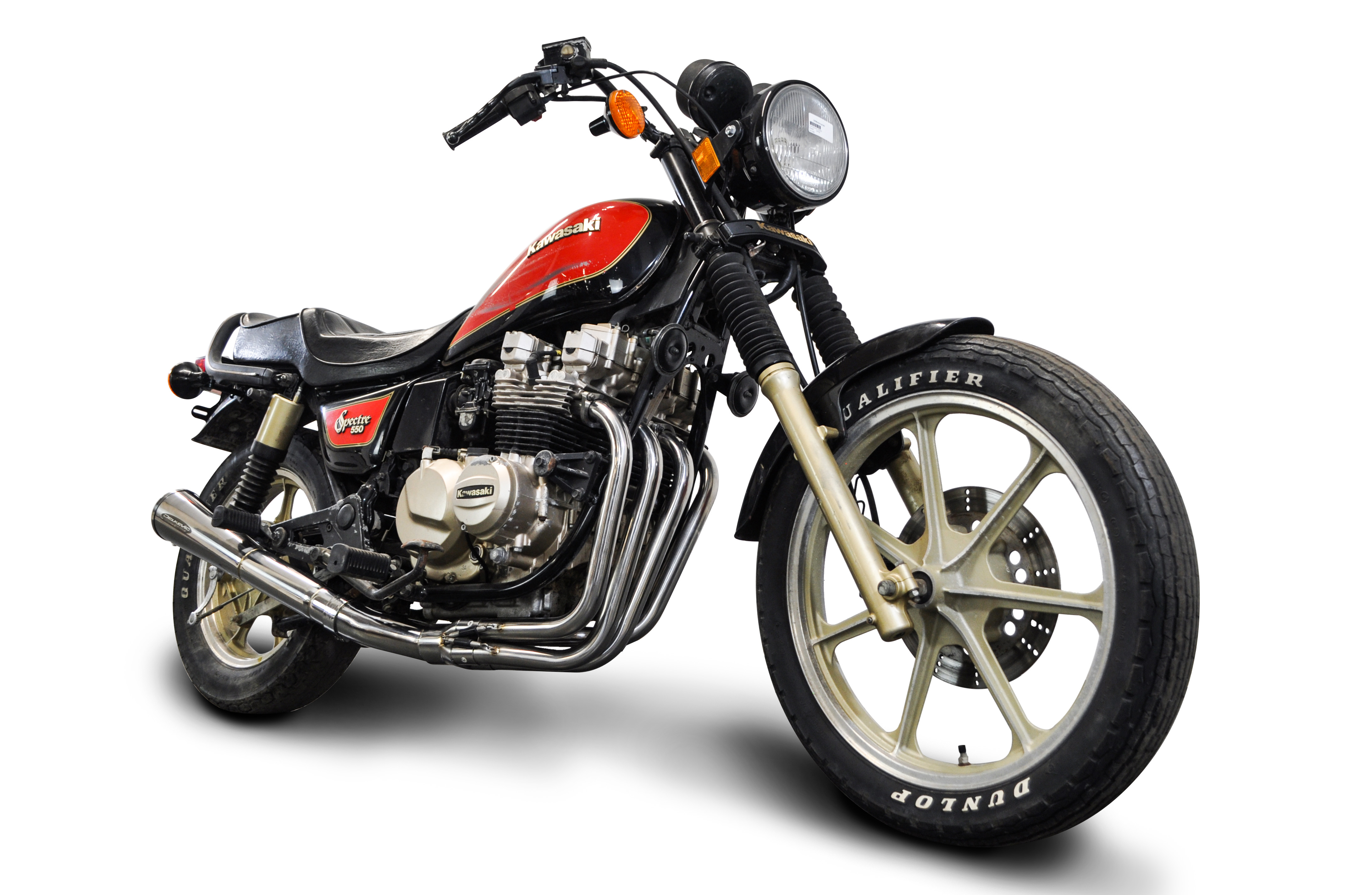 Kawasaki KZ550 F1 Spectre 83 F2 LTD 84 Exhaust 4-1 Stainless