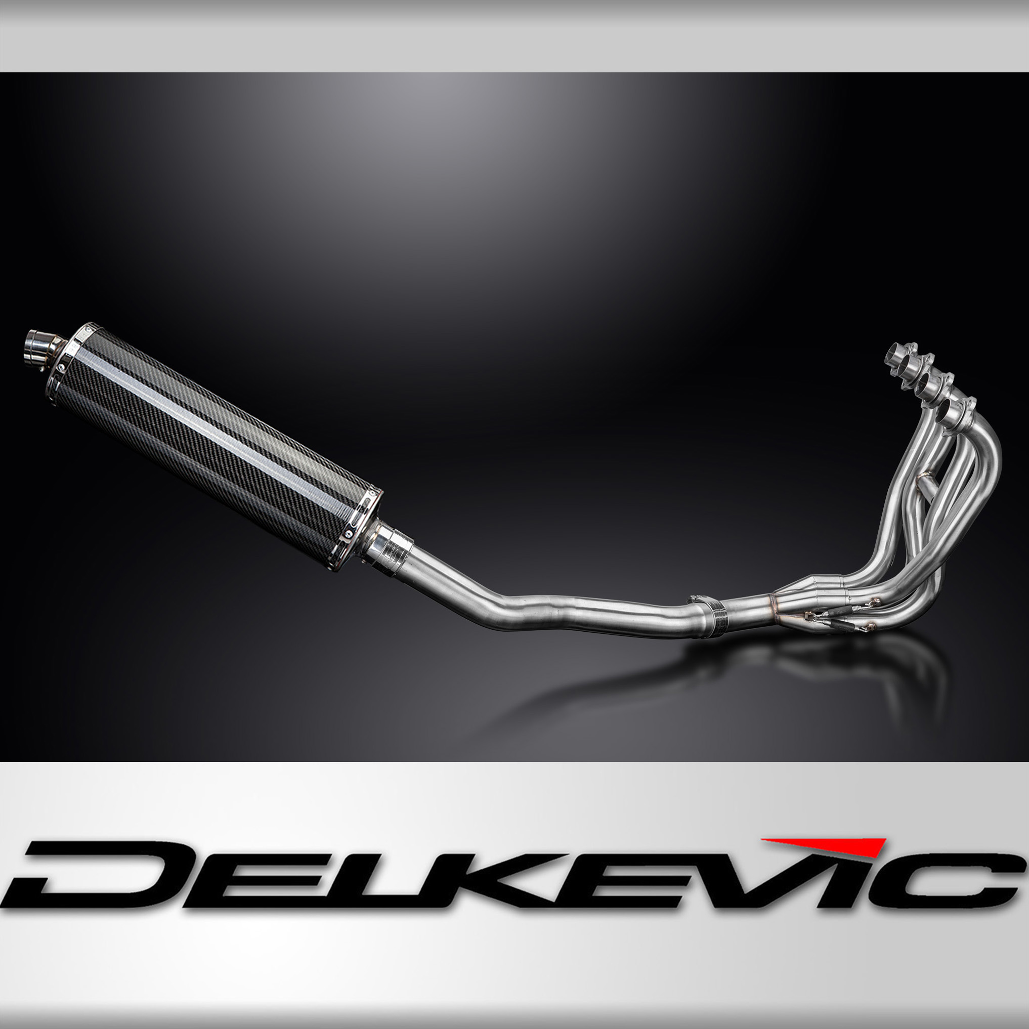Kawasaki ZZR600 D/E ZZR400 K/N 90-09 Exhaust 4-1 260mm X