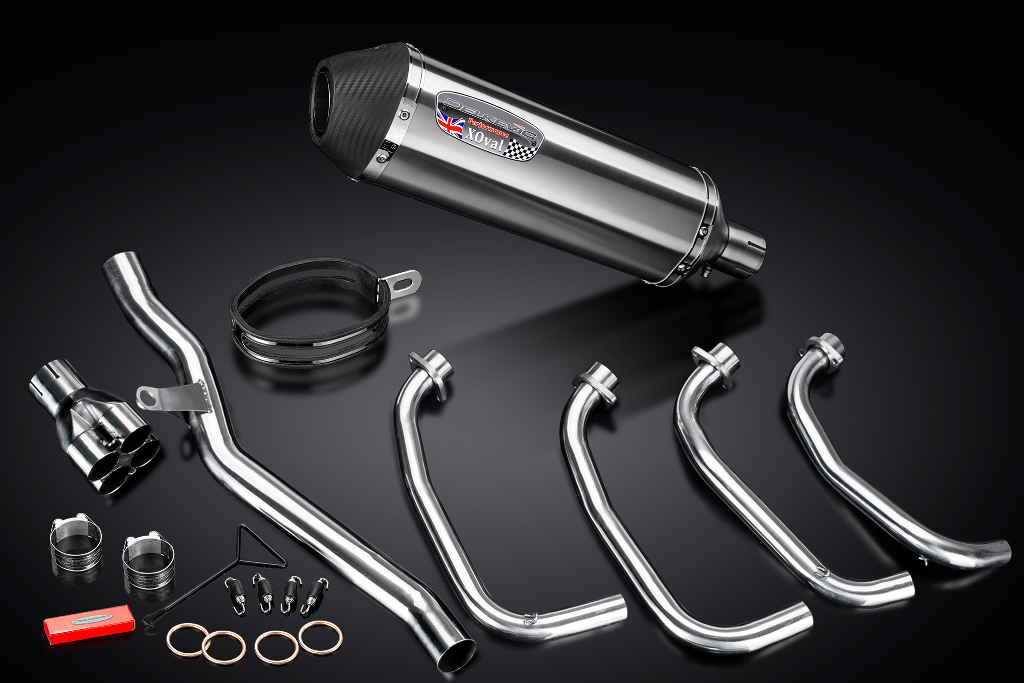 Kawasaki ZRX1100 99-00 ZRX1200 01-05 Exhaust 4-1 13.5
