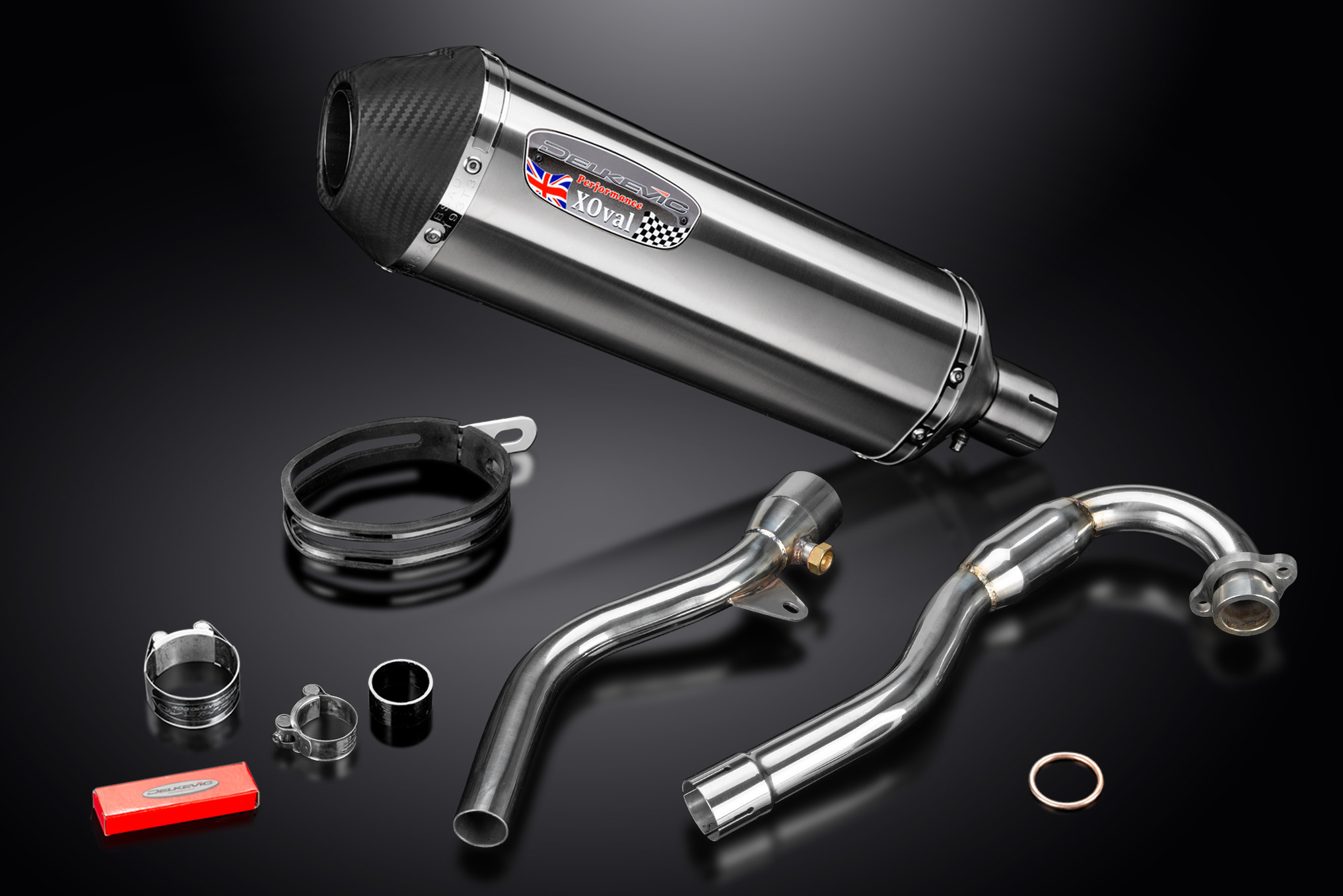 テスト Delkevic Complete Exhaust with 13.5