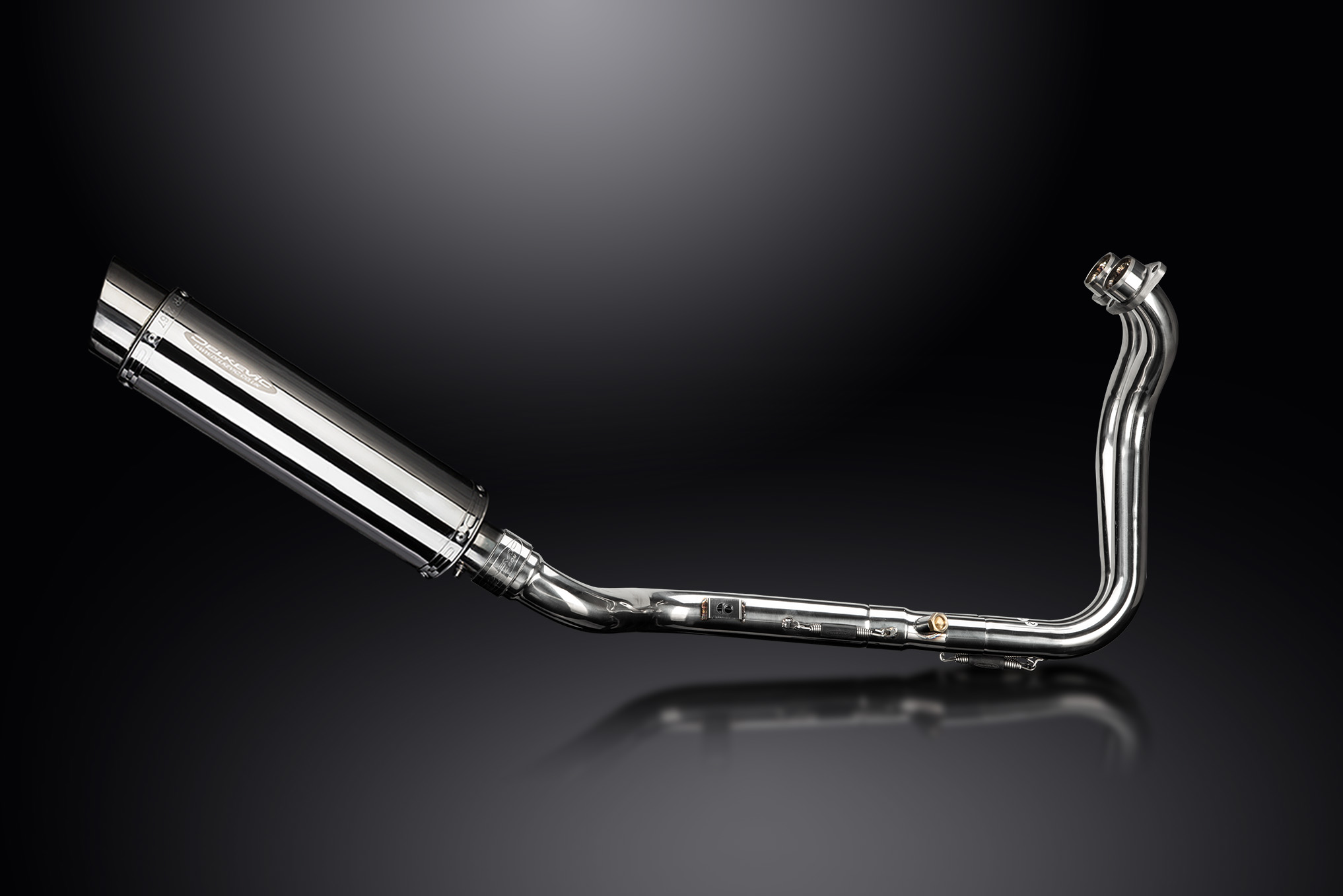 Suzuki GSX-8S 2023-24 Delkevic Complete Exhaust 2-1 14