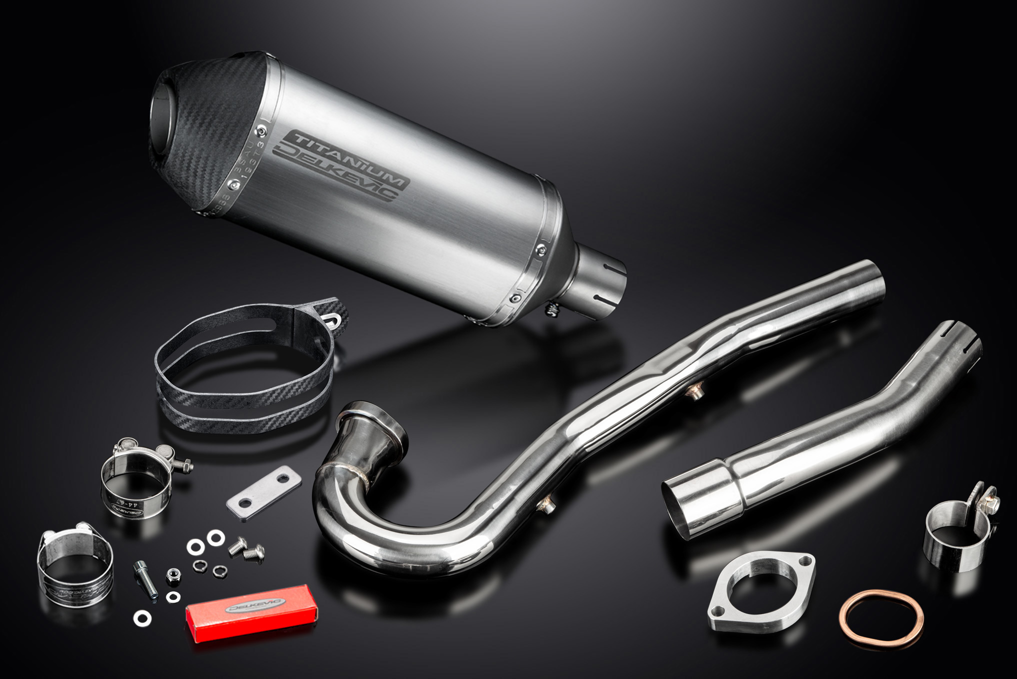 Kawasaki KLR650A 1987-2007 Complete Exhaust 10
