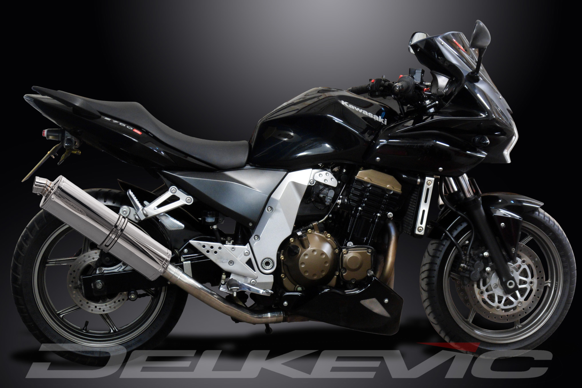 Kawasaki Z750 2004-2006 Delkevic Slip On 18