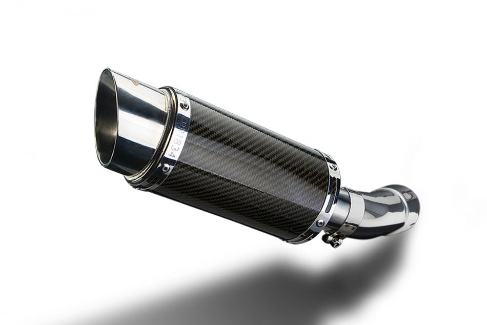 Delkevic MiniCarbon Silencer Exhaust SV650 SV 650 03-09 | eBay