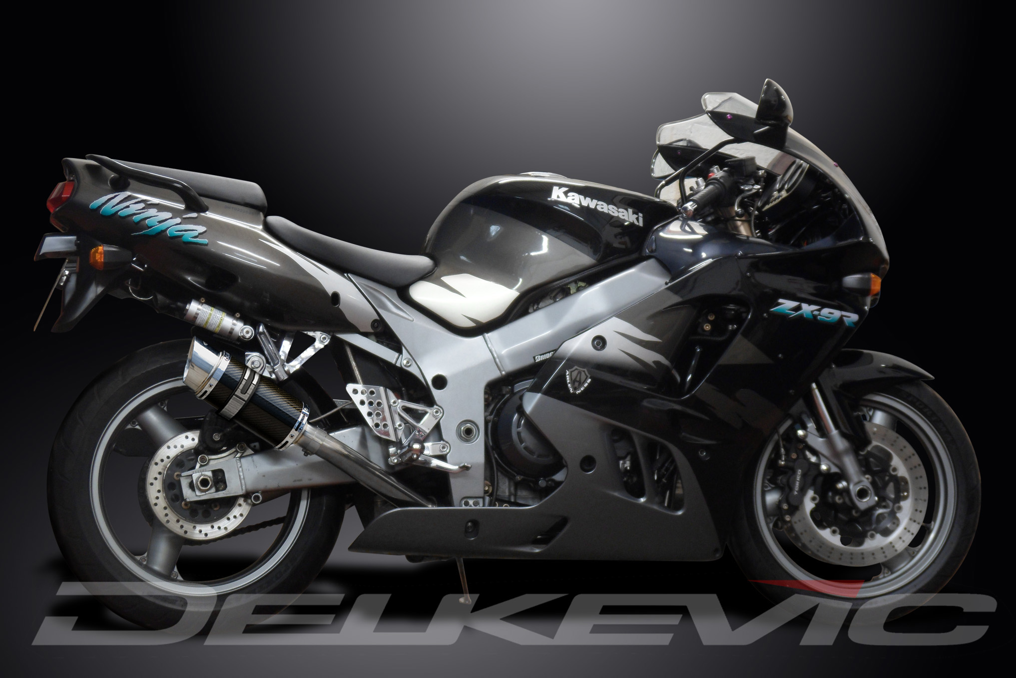 Uesd　CASH　９’０　AllRound Custom Kawasaki ZX-9R Ninja 1994-1997 Slip On 8