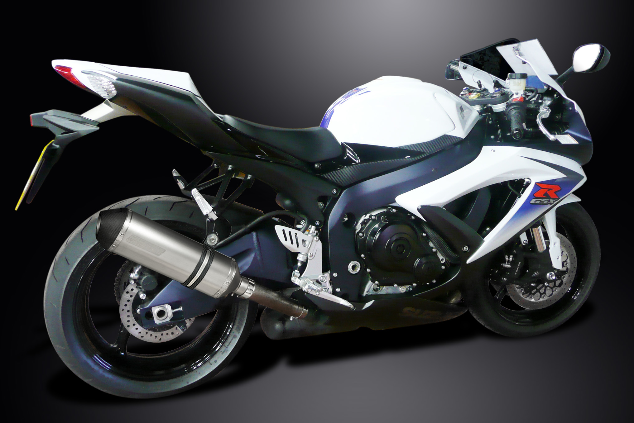 Suzuki GSX-R600 GSXR600 08-10 Slip On 13.5
