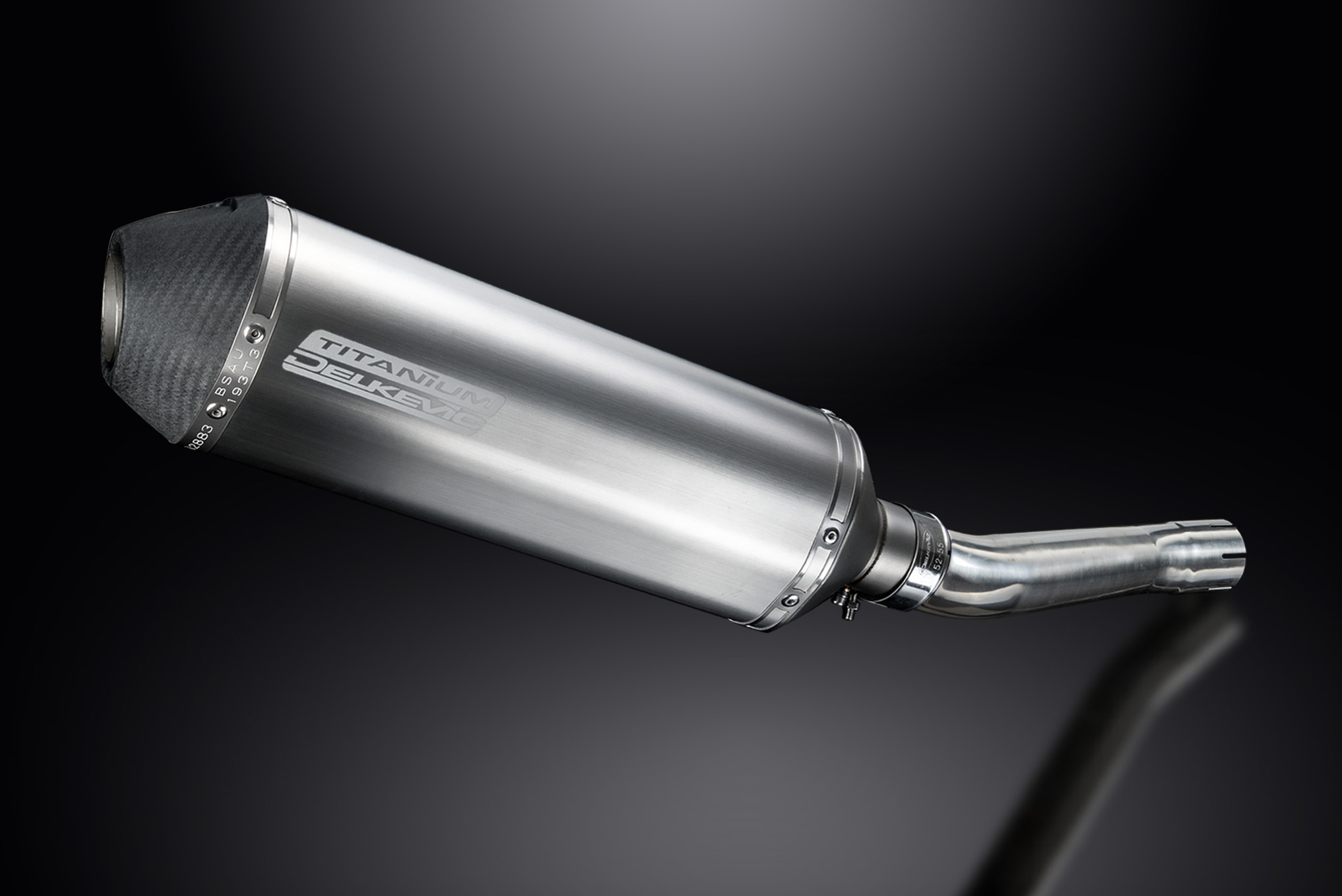 Delkevic 13" Tri-Oval Stainless Slip-On Exhaust For Honda CBR250R 2011-2014 | KIT1272