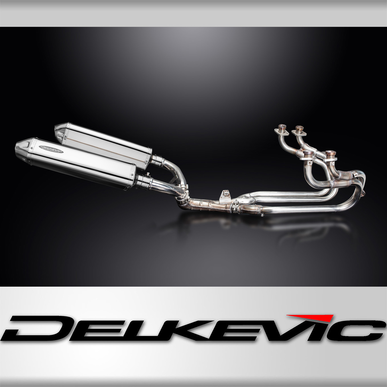 Honda ST1100 1991-2002 Delkevic Full Exhaust 4-2 17