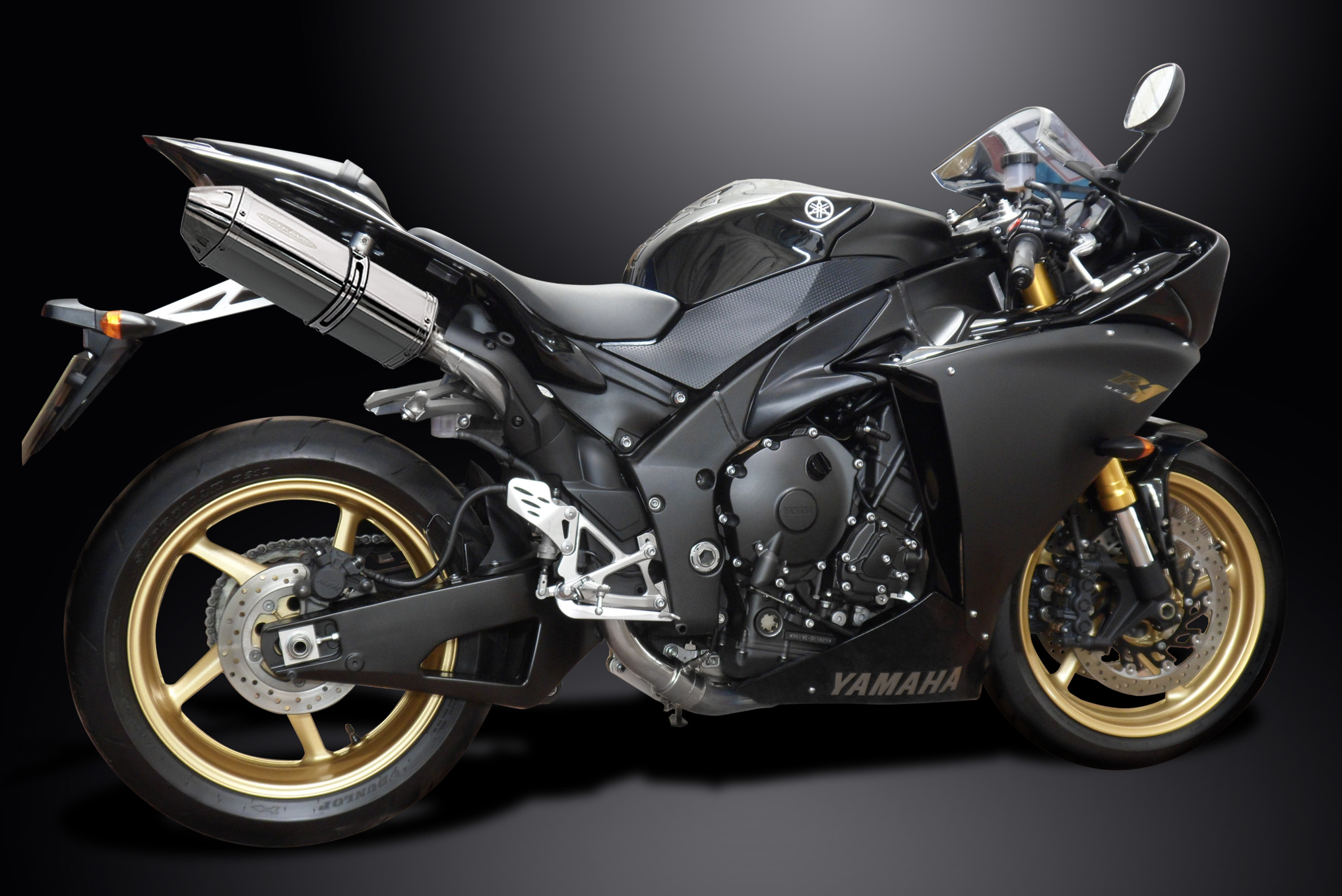 Yamaha YZF-R1 YZFR1 R1 09-14 Slip On 13