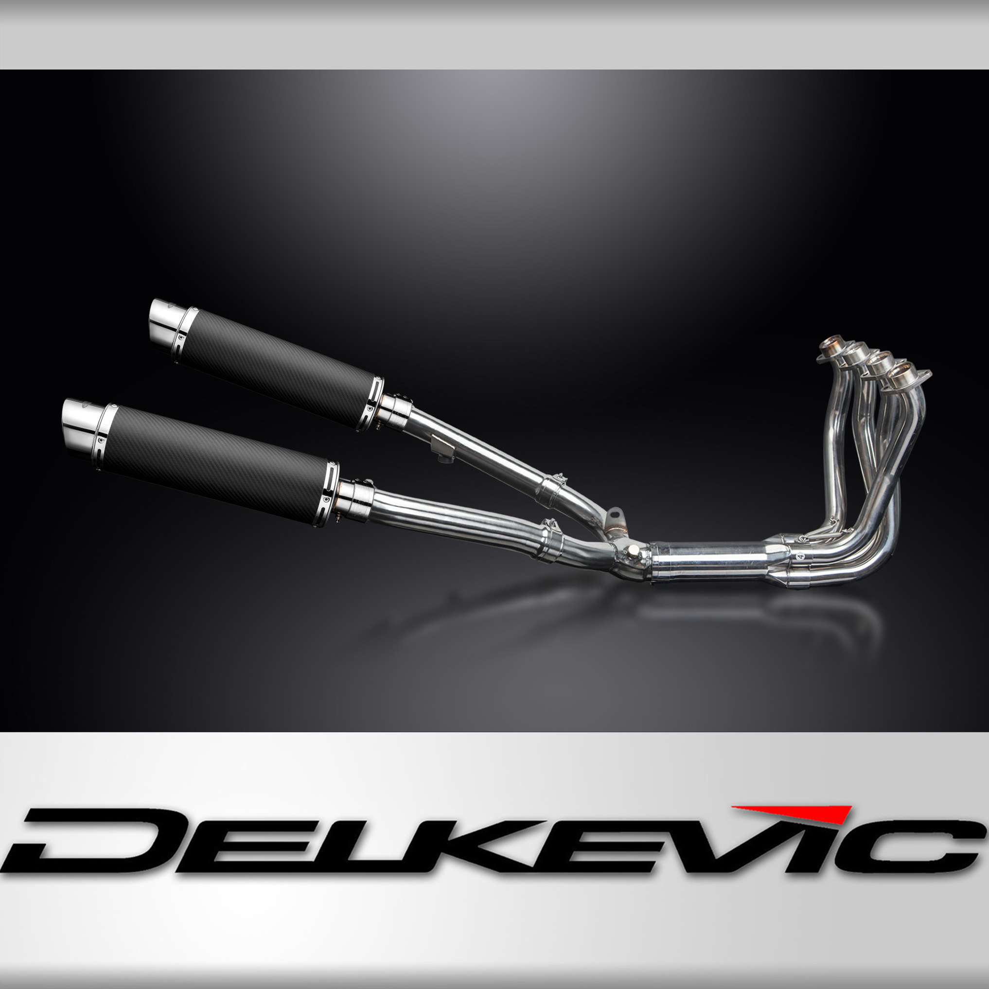 Honda CBR1100XX Blackbird 96-09 Complete Exhaust 4-2 14