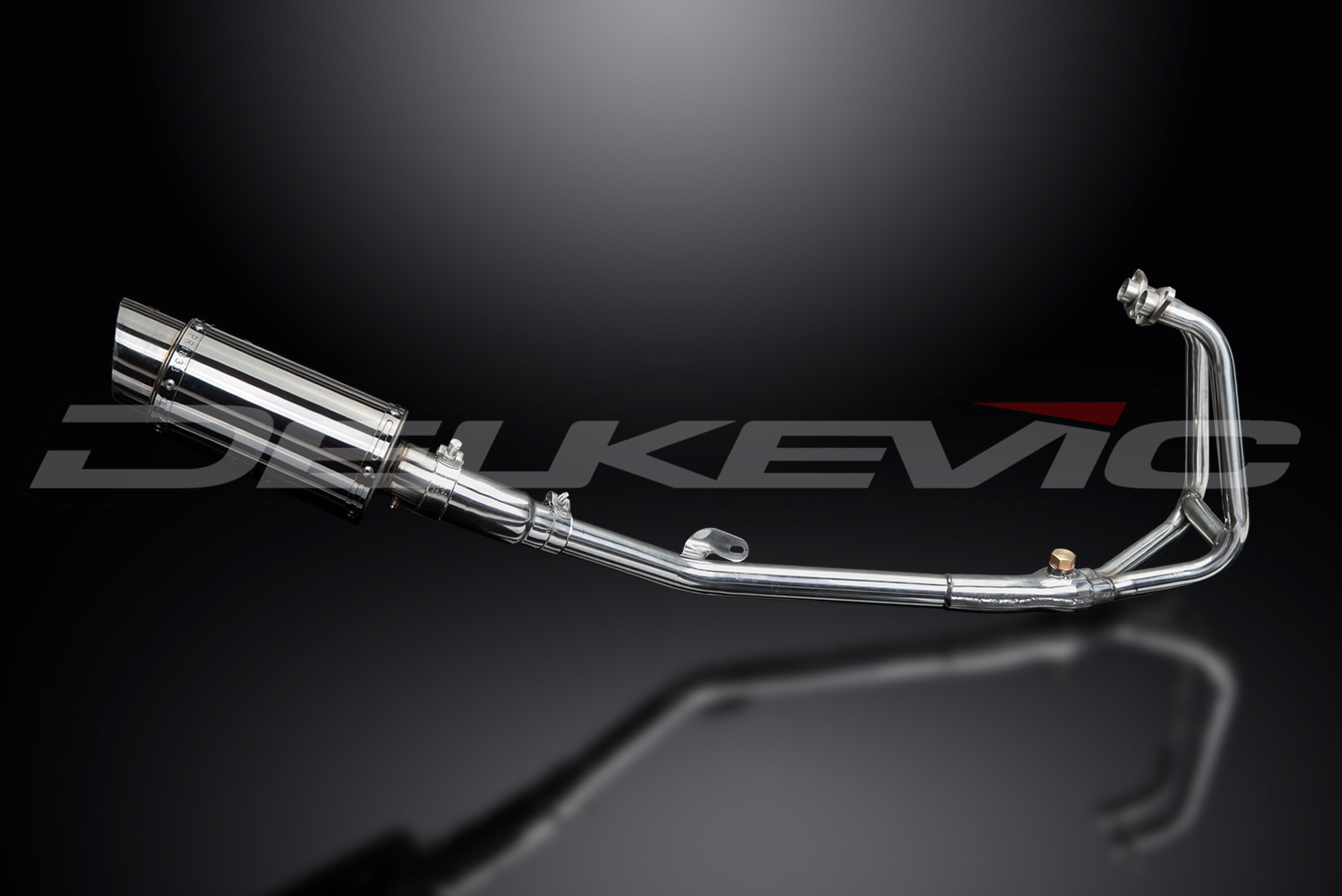 KAWASAKI NINJA 250R 20082013 200MM ROUND STAINLESS 2 INTO 1 FULL