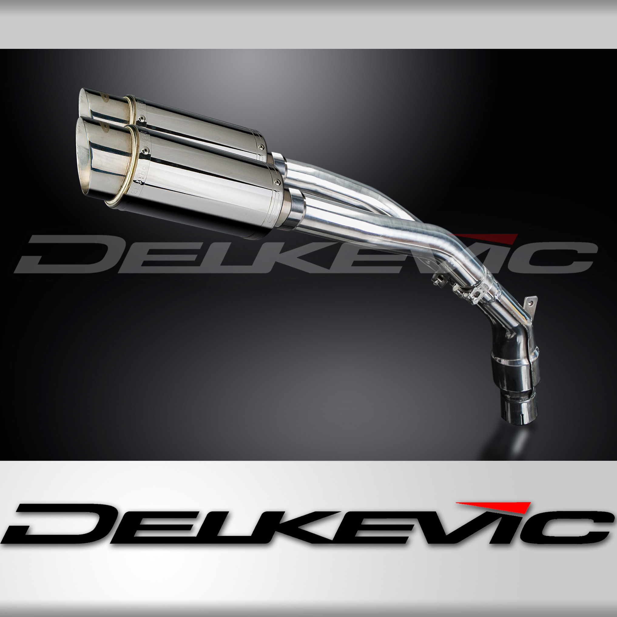 Yamaha YZFR1 YZF-R1 04-06 Slip On 8" Round Stainless Exhaust Muffler Kit & Pipes - Bild 2 von 6