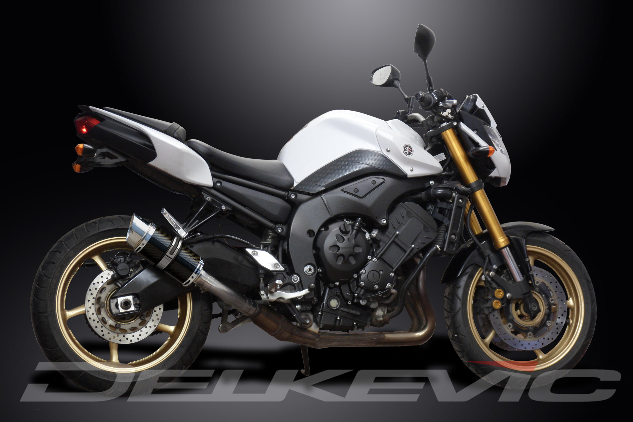 Yamaha Fazer 8 FZ8 Delkevic Slip On 8