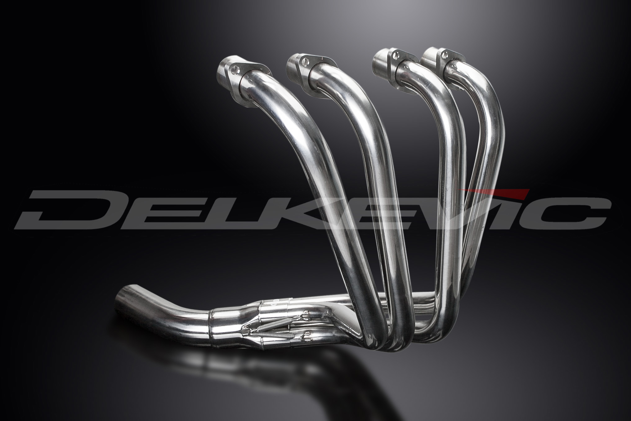 1981-1982 Kawasaki GPZ1100 B1-B2 Delkevic Stainless 4-1 Exhaust