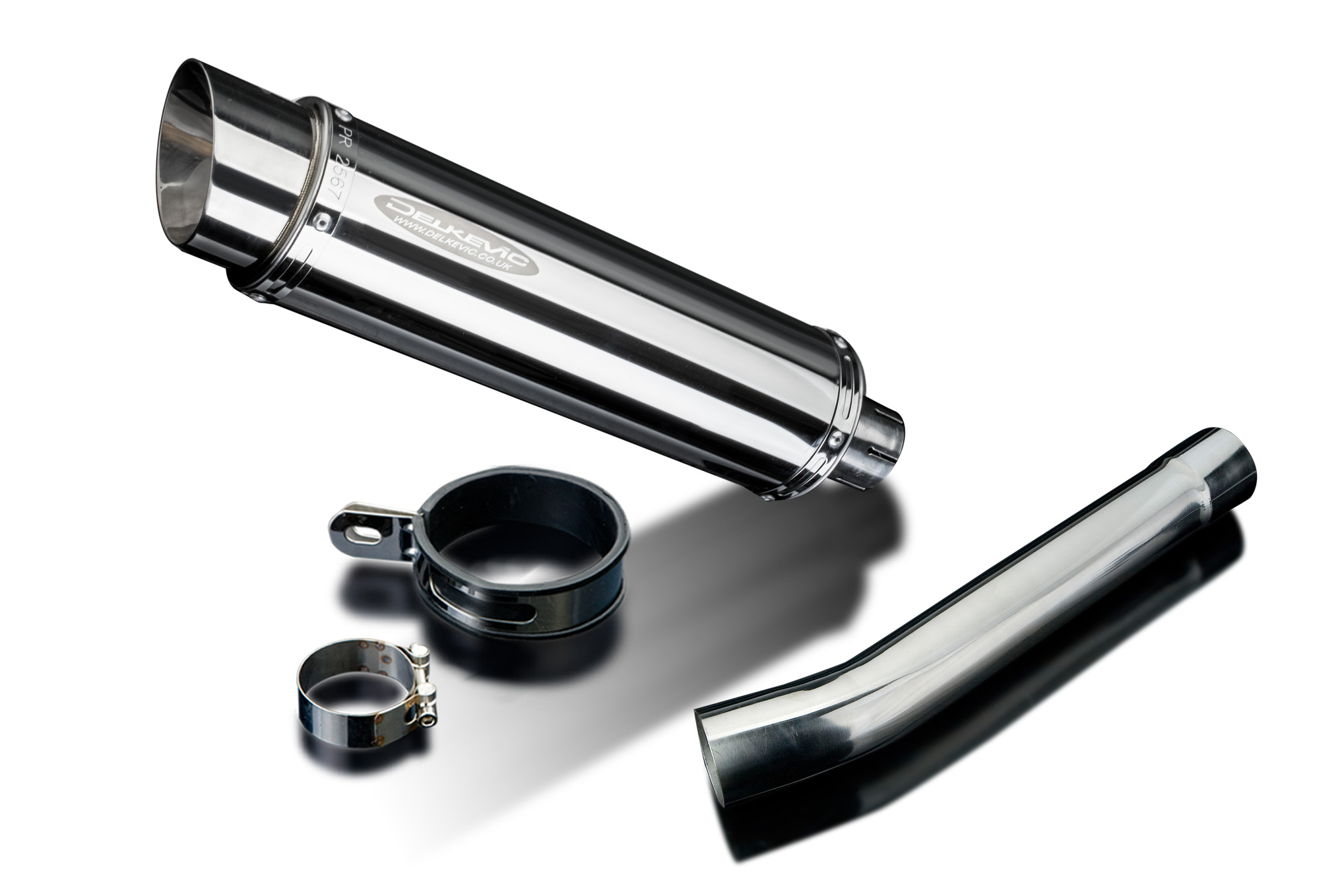 KAWASAKI ZX9R NINJA 1994-1997 350mm ROUND STAINLESS BSAU SILENCER