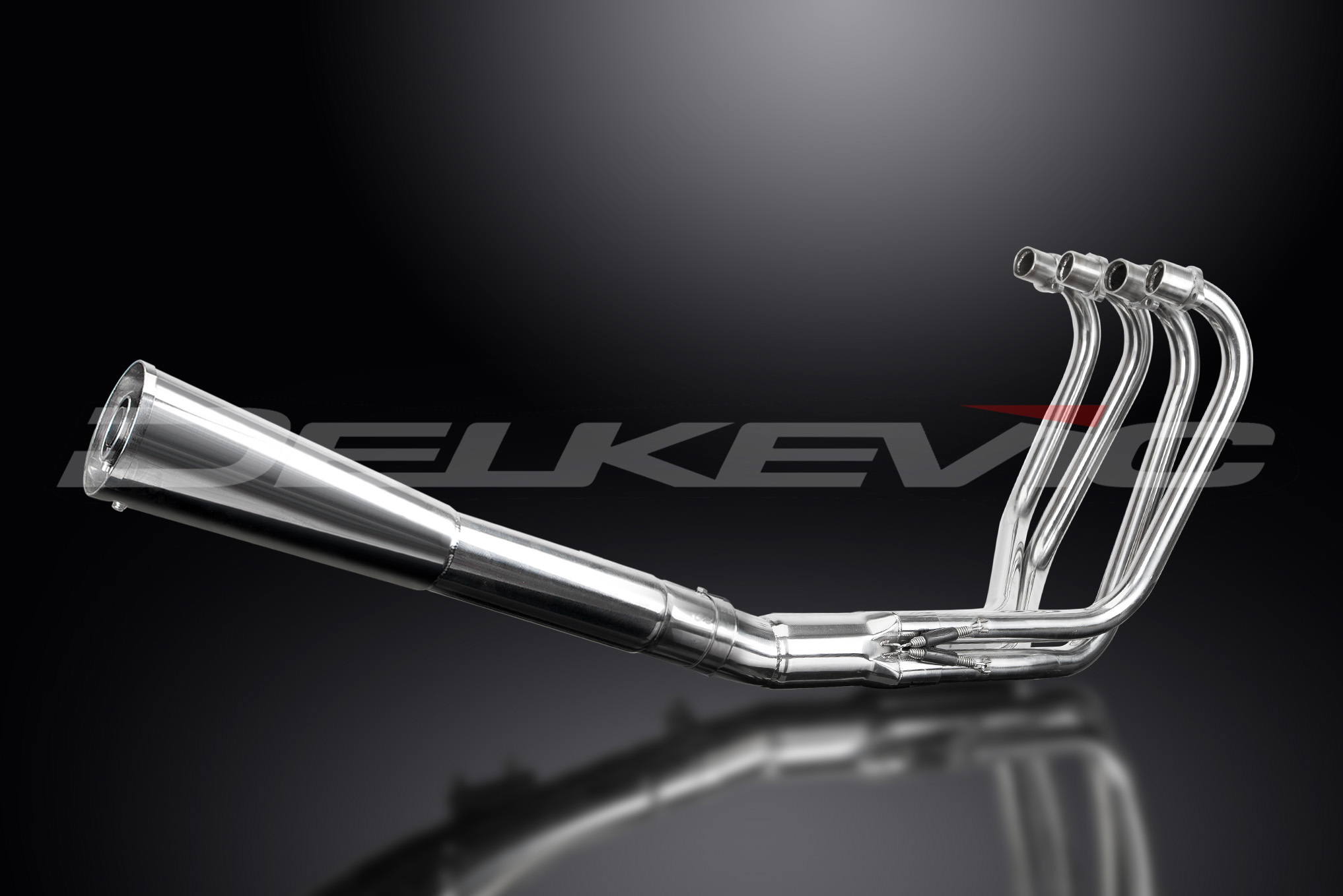 Honda CB550 Four CB550K 74-76 Exhaust 4-1 Stainless Classic