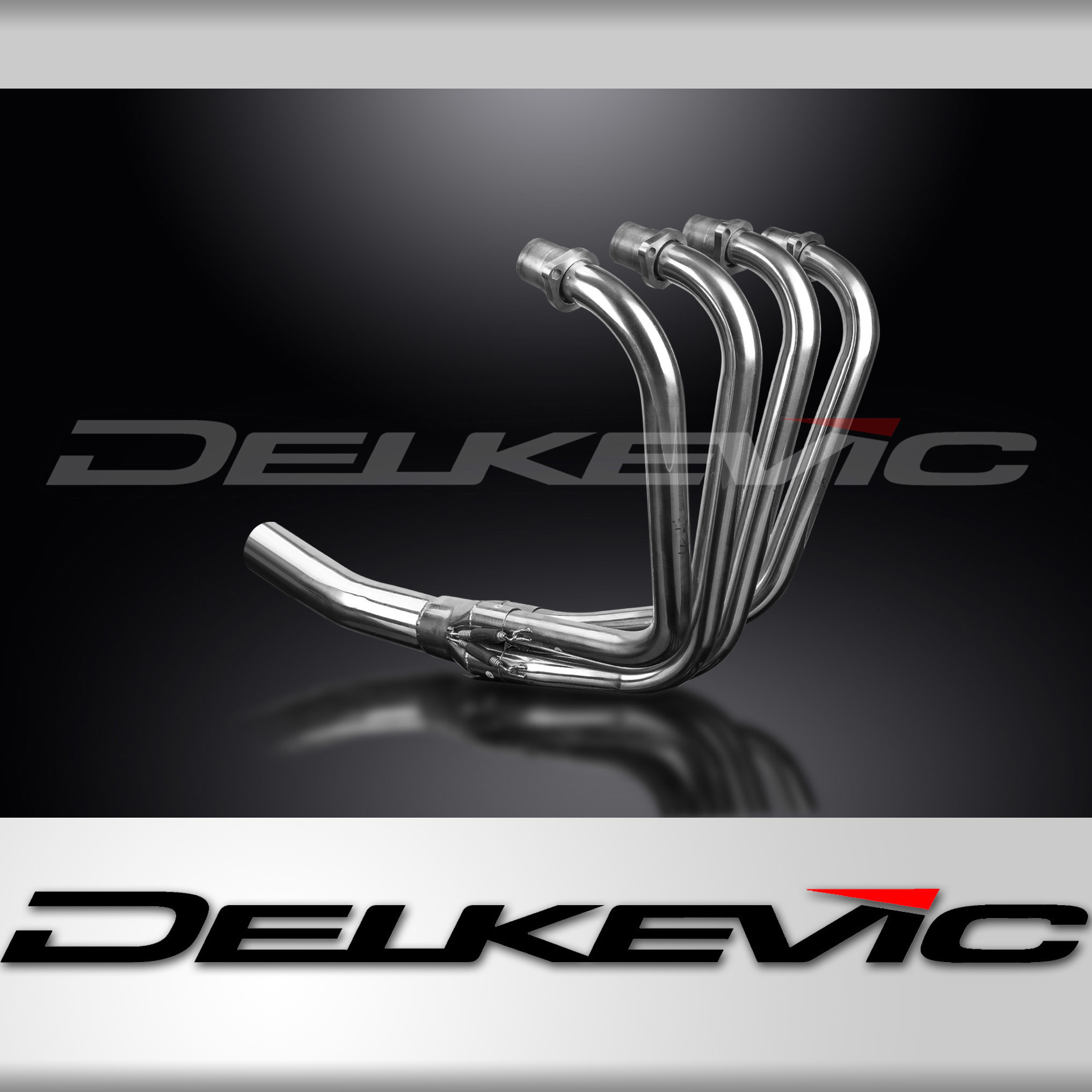 Kawasaki KZ650 B C CSR SR 76-83 Delkevic Stainless 4-1 Exhaust