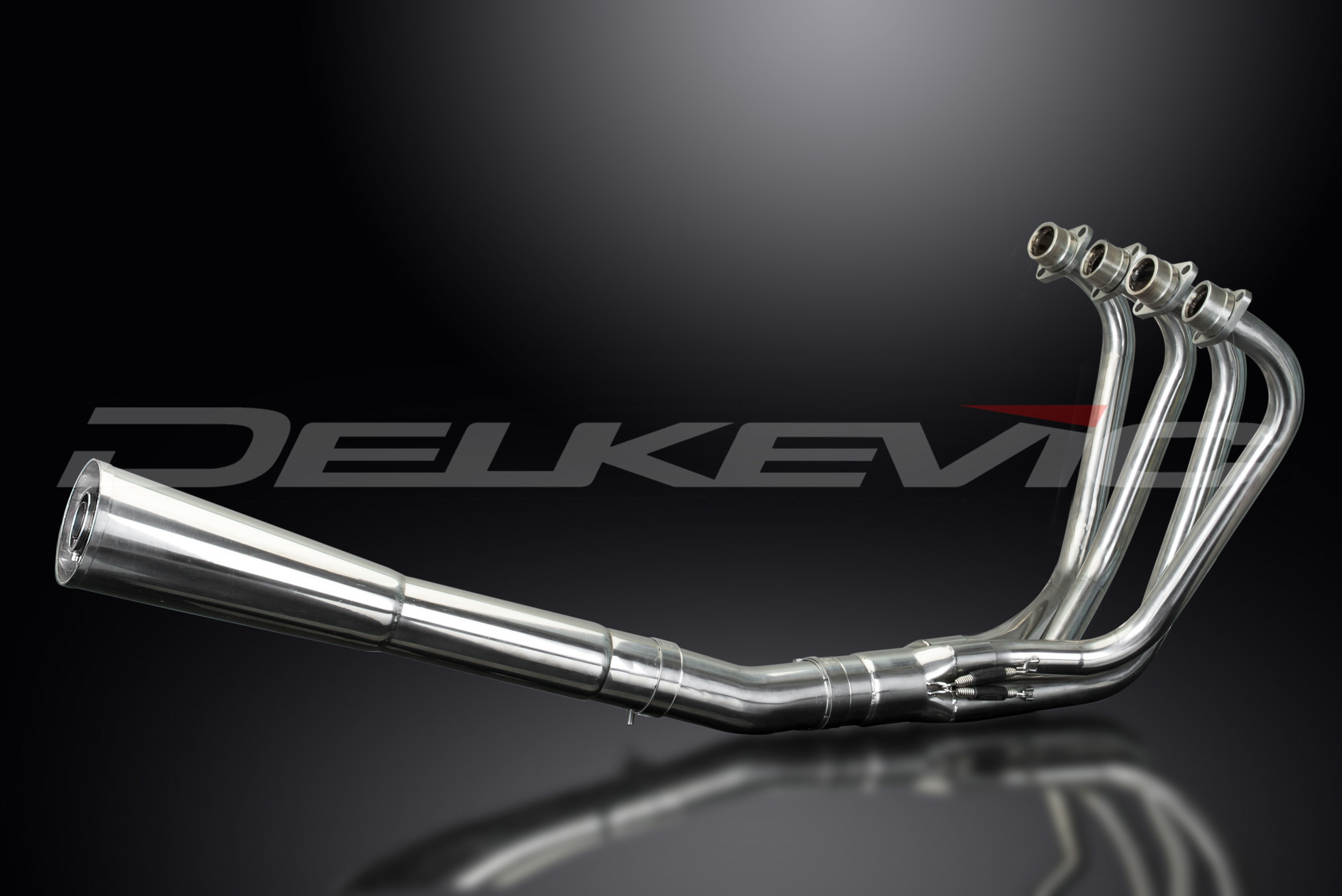 Honda CB900F 79-83 Delkevic Full Exhaust 4-1 Stainless