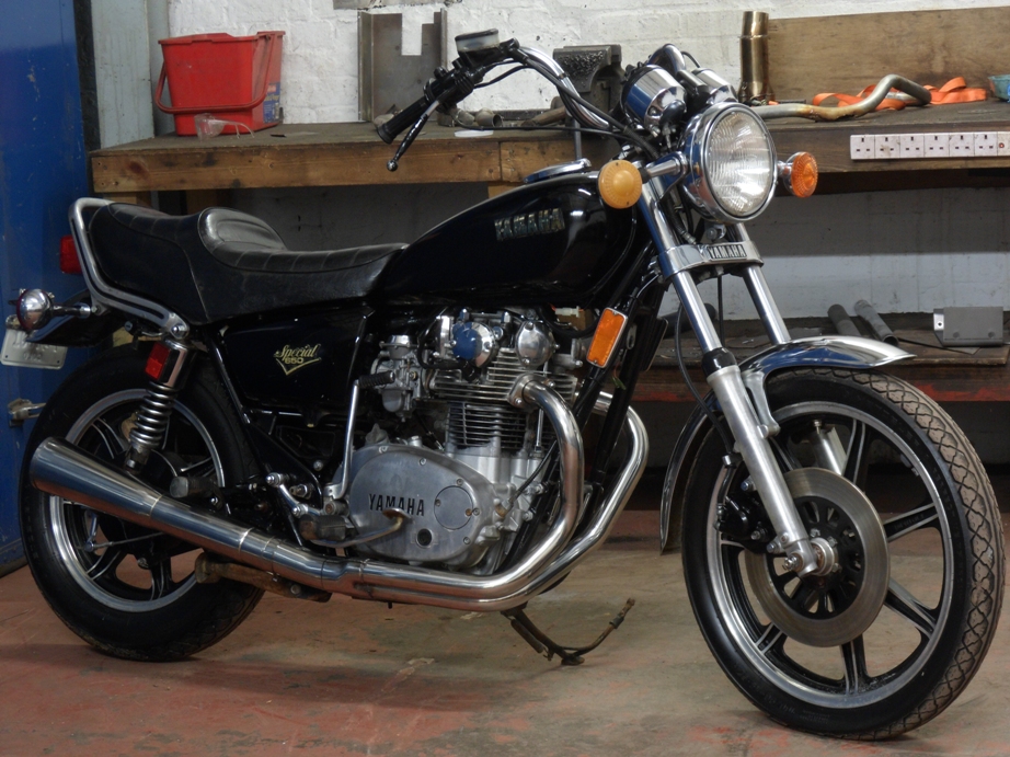 YAMAHA XS650 B/SE 74-85 STAINLESS STEEL 2-1 EXHAUST