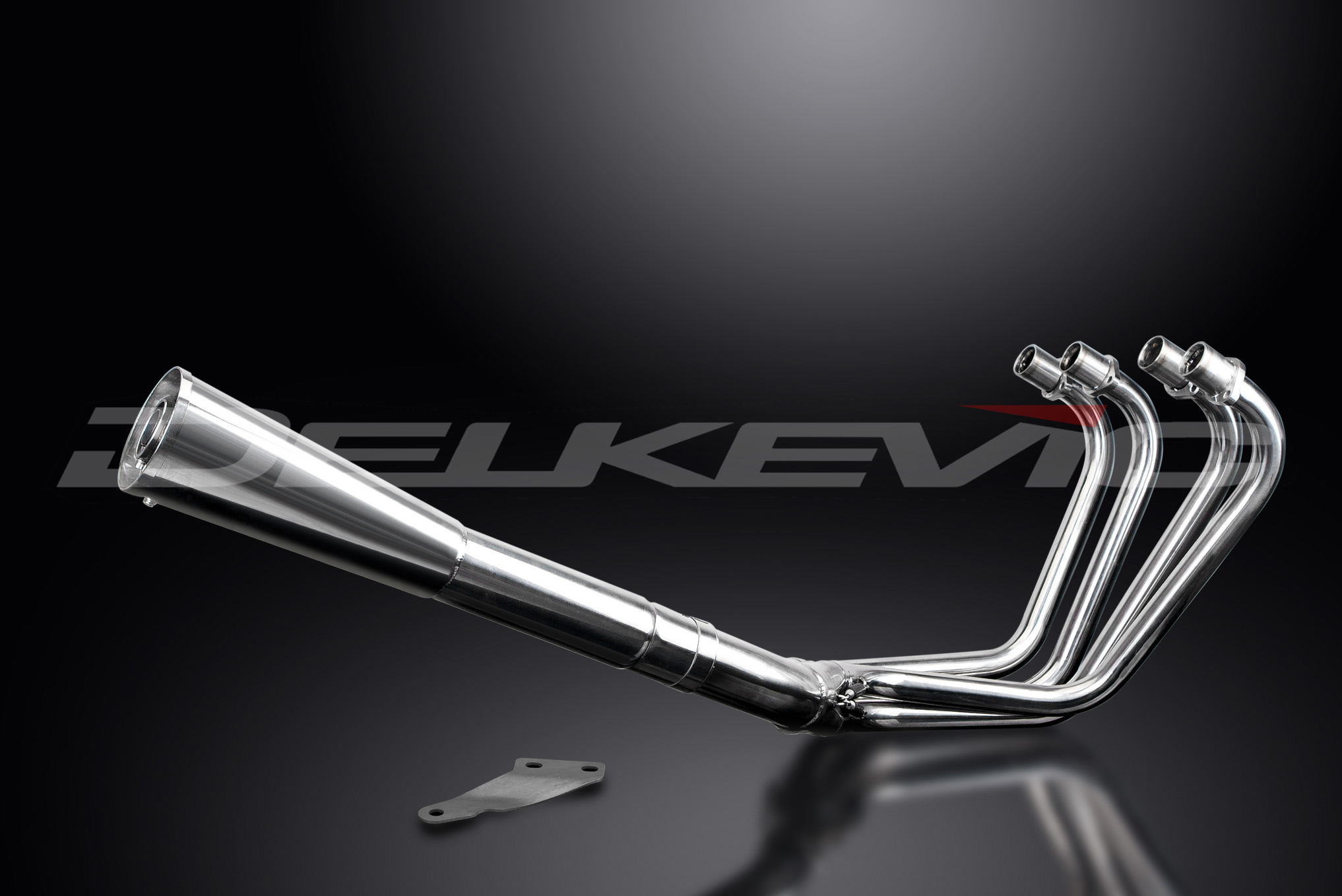 Kawasaki GPZ1100 Uni-Trak ZX1100A 83-84 Exhaust 4-1 Stainless