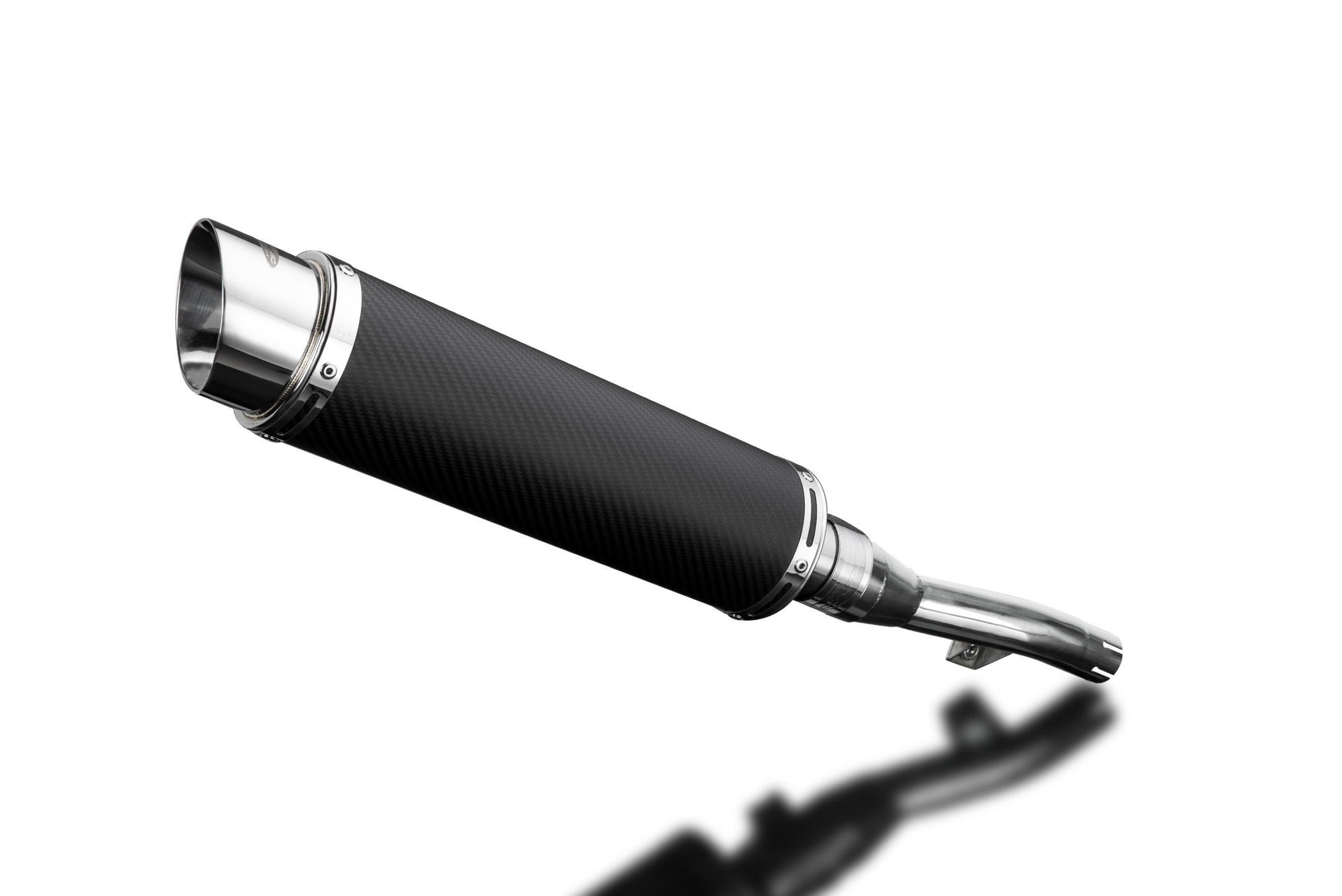 YAMAHA XT250 SEROW 20082020 350MM ROUND CARBON EXHAUST SYSTEM eBay