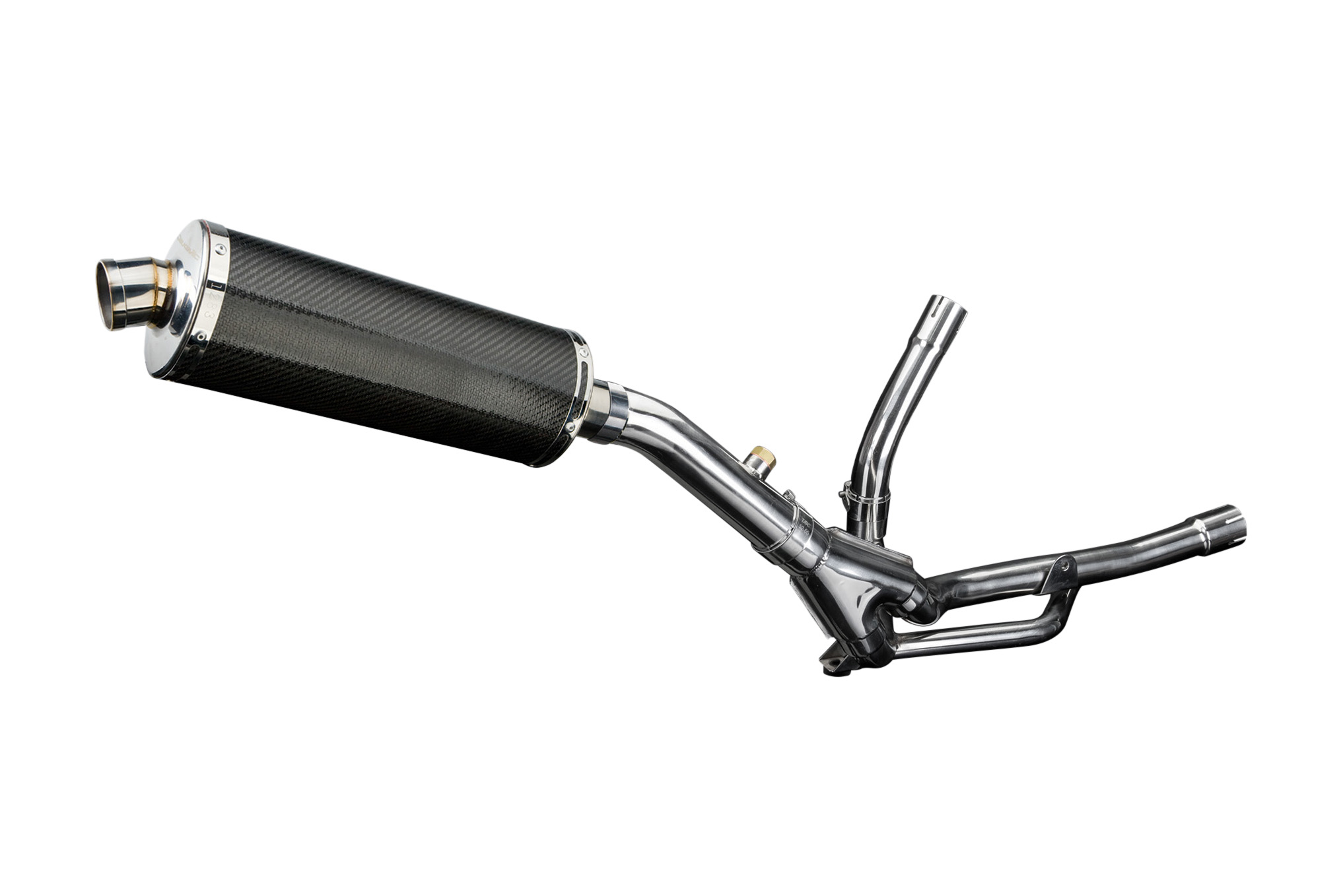 SUZUKI DL650 V-STROM 02-11 350MM OVAL CARBON EXHAUST SYSTEM | eBay