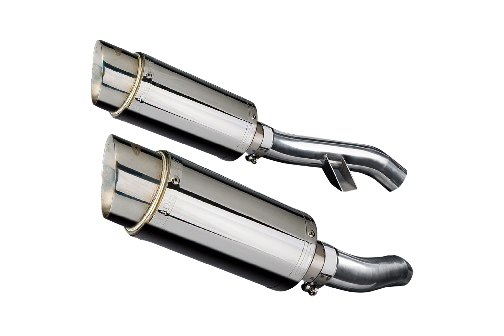 YAMAHA FJR1300 (2006-2020) 200MM ROUND STAINLESS EXHAUST SYSTEM | eBay