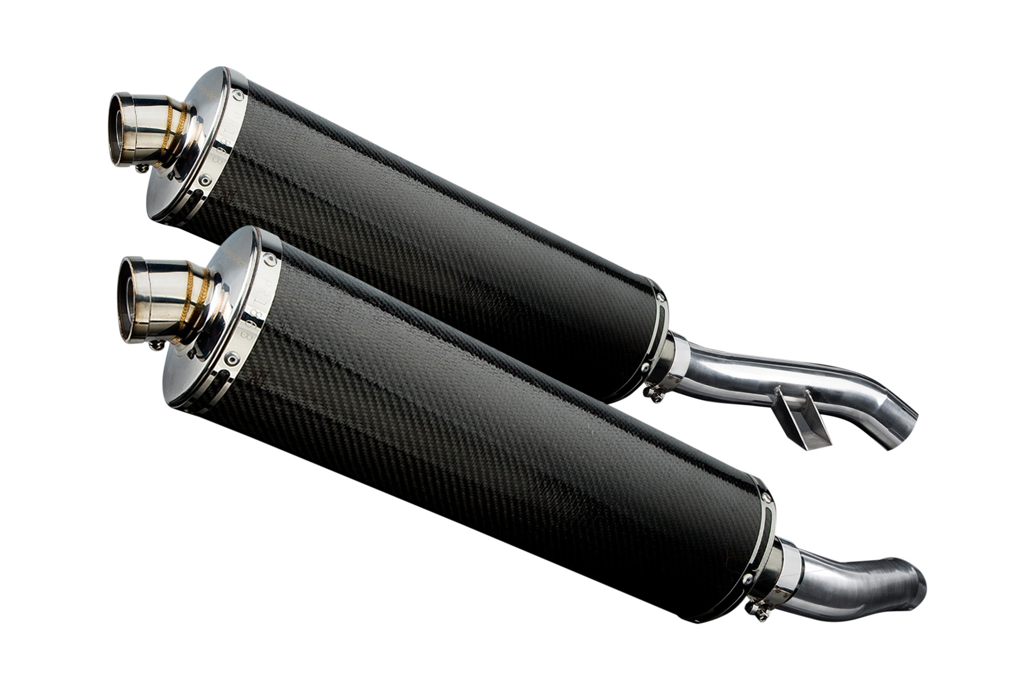 YAMAHA FJR1300 20062020 450mm OVAL CARBON BSAU SILENCER EXHAUST KIT eBay