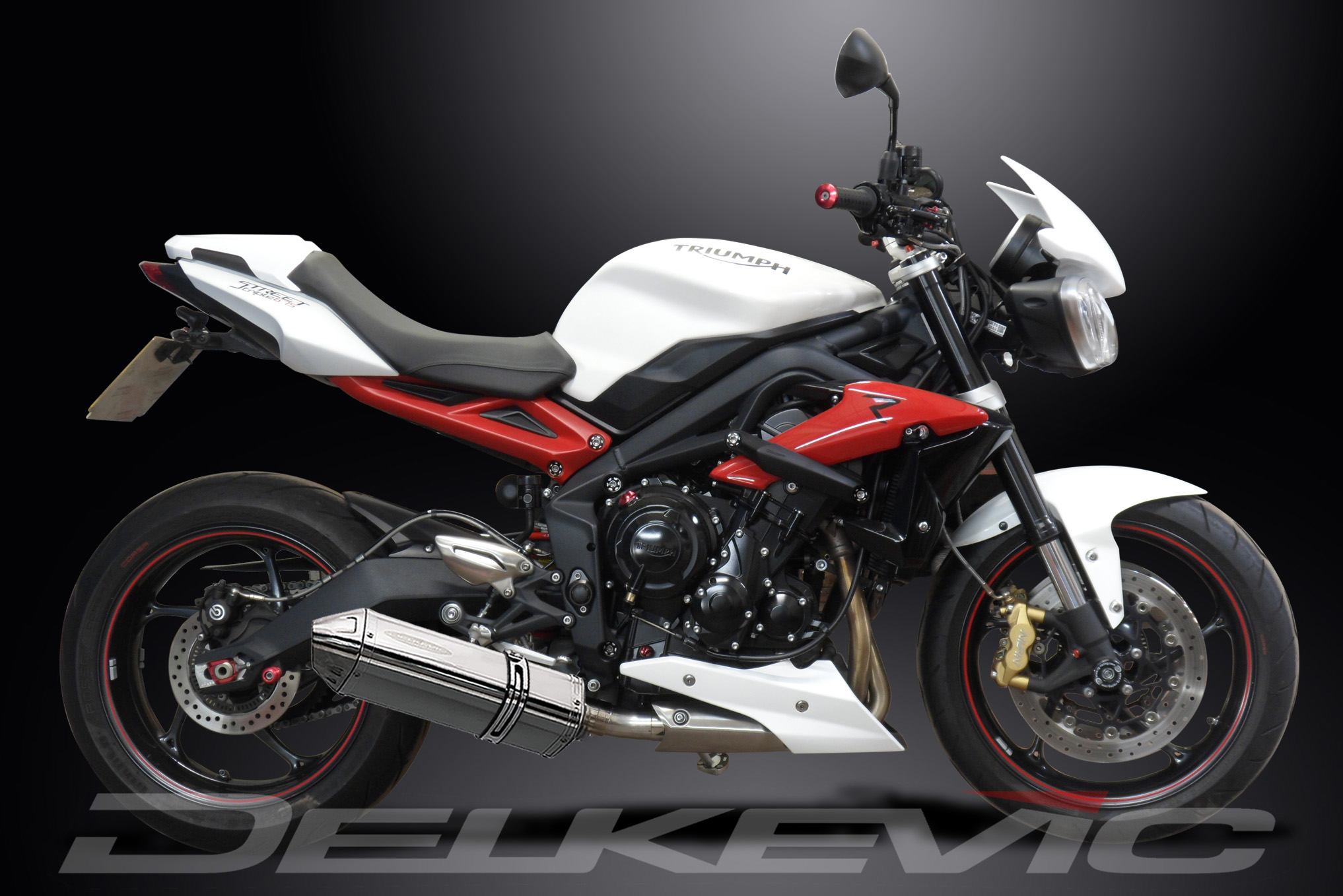 Triumph Street Triple 675/R 13-16 Slip On 13